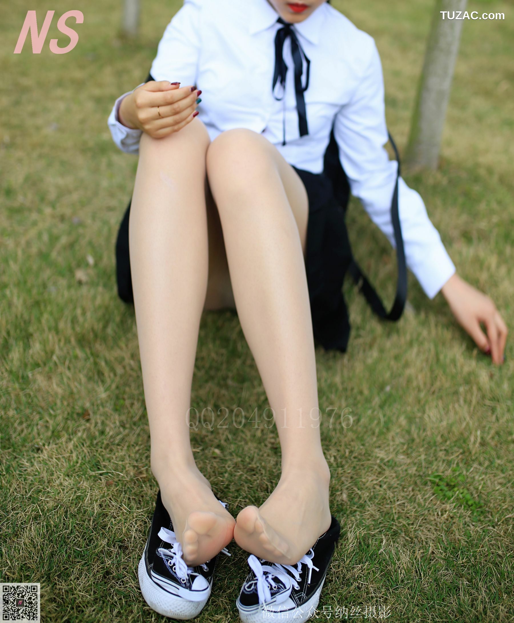 纳丝摄影_A＋妹《学妹肉丝》 NO.122 写真集[63P]