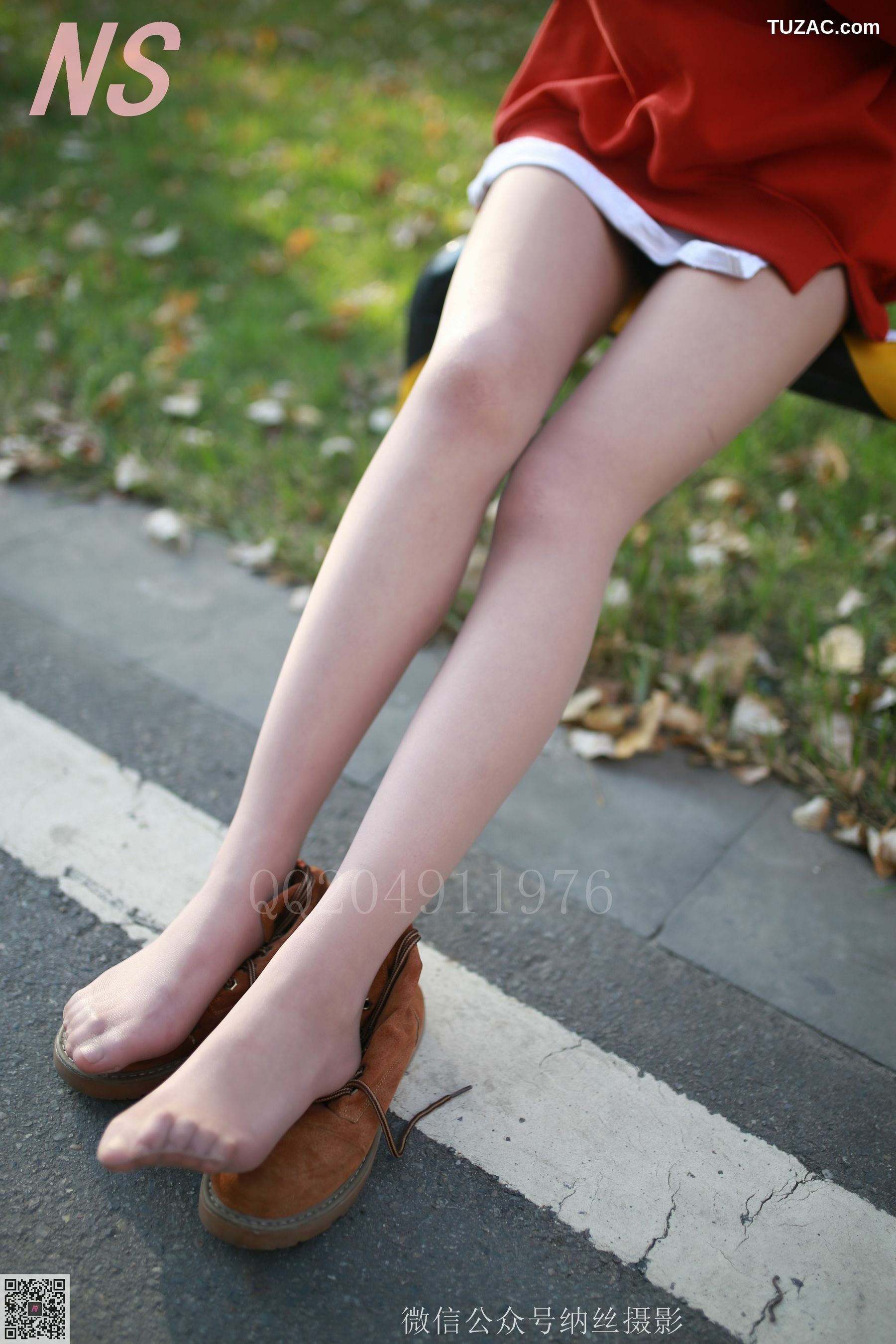 纳丝摄影_乔乔《红色卫衣》 NO.116 写真集[53P]