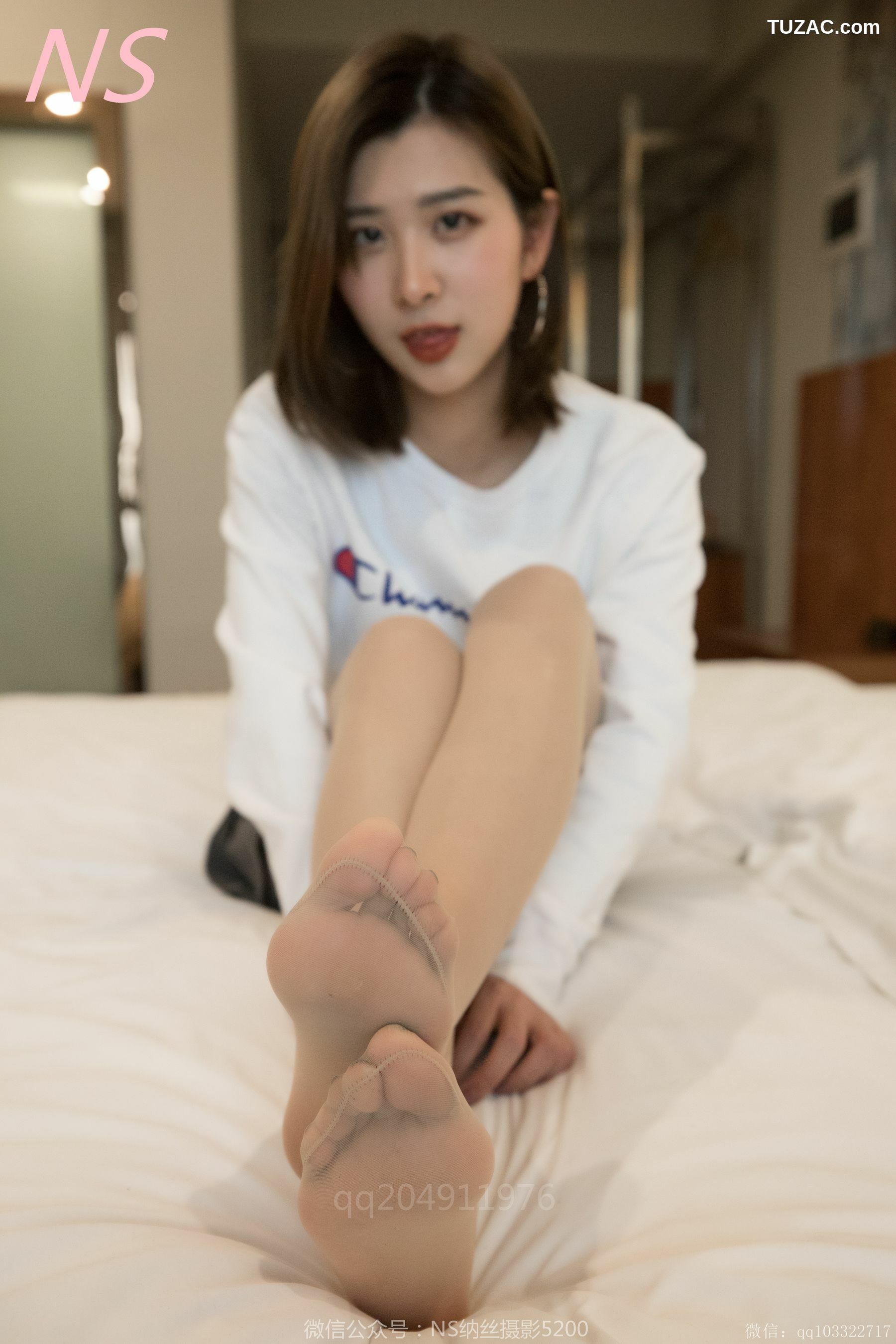 纳丝摄影_娜美《女神的丝袜玉足》 写真集[82P]
