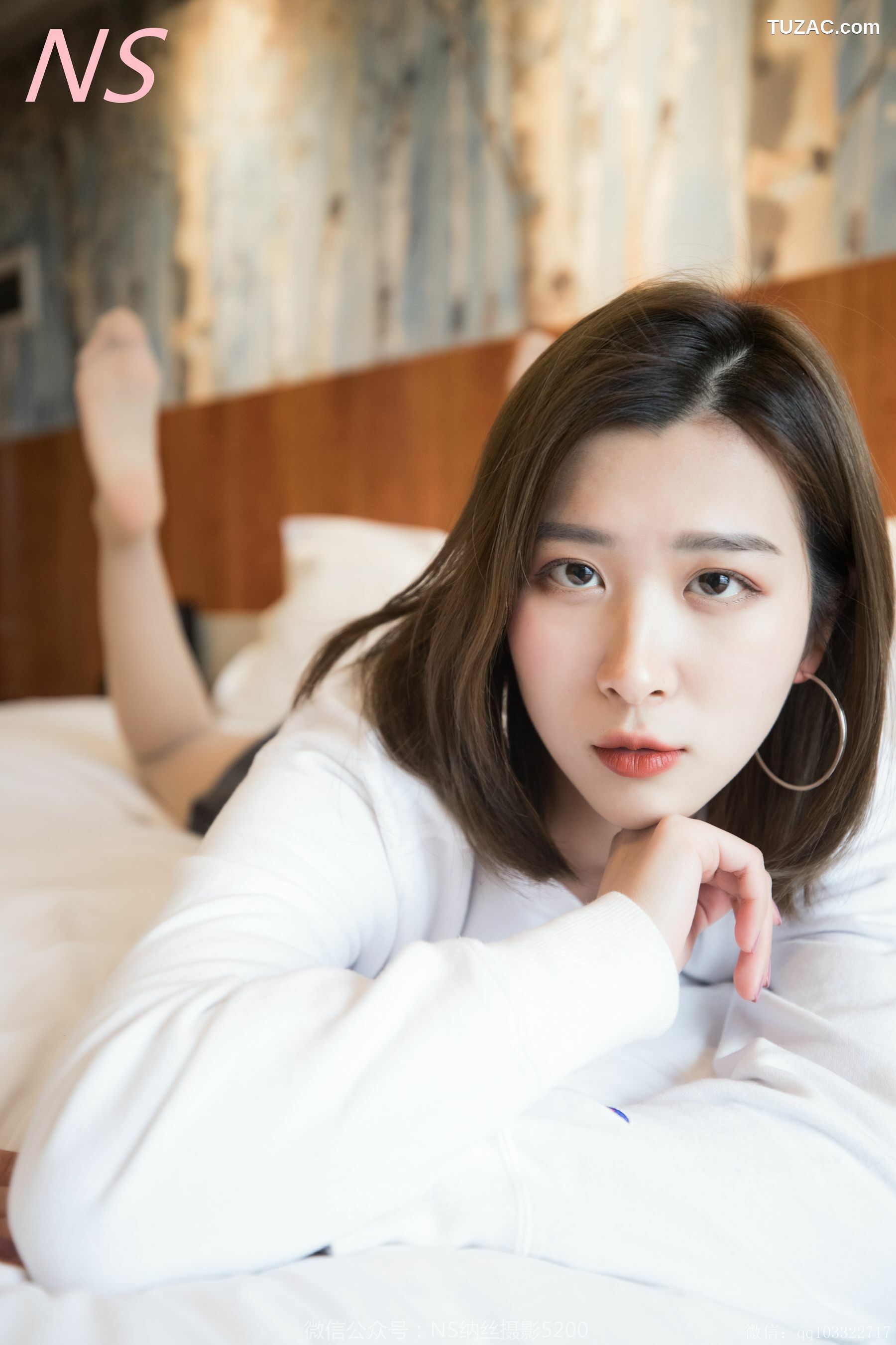 纳丝摄影_娜美《女神的丝袜玉足》 写真集[82P]