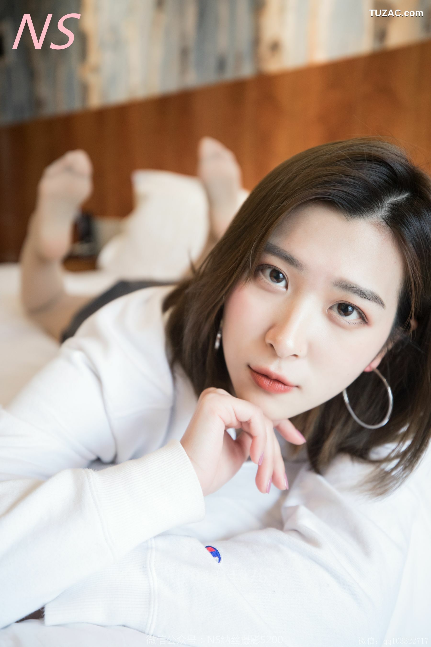 纳丝摄影_娜美《女神的丝袜玉足》 写真集[82P]