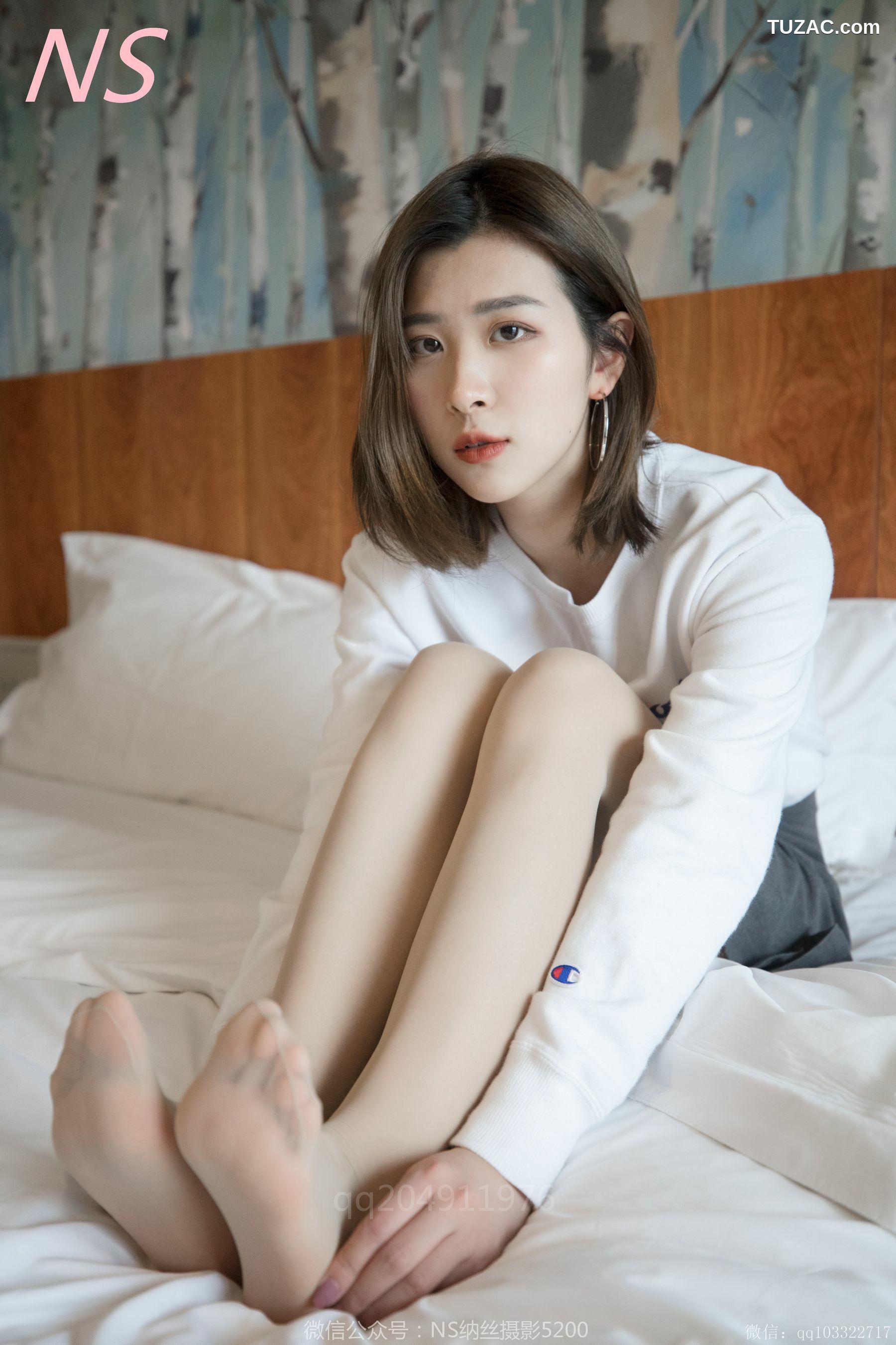 纳丝摄影_娜美《女神的丝袜玉足》 写真集[82P]