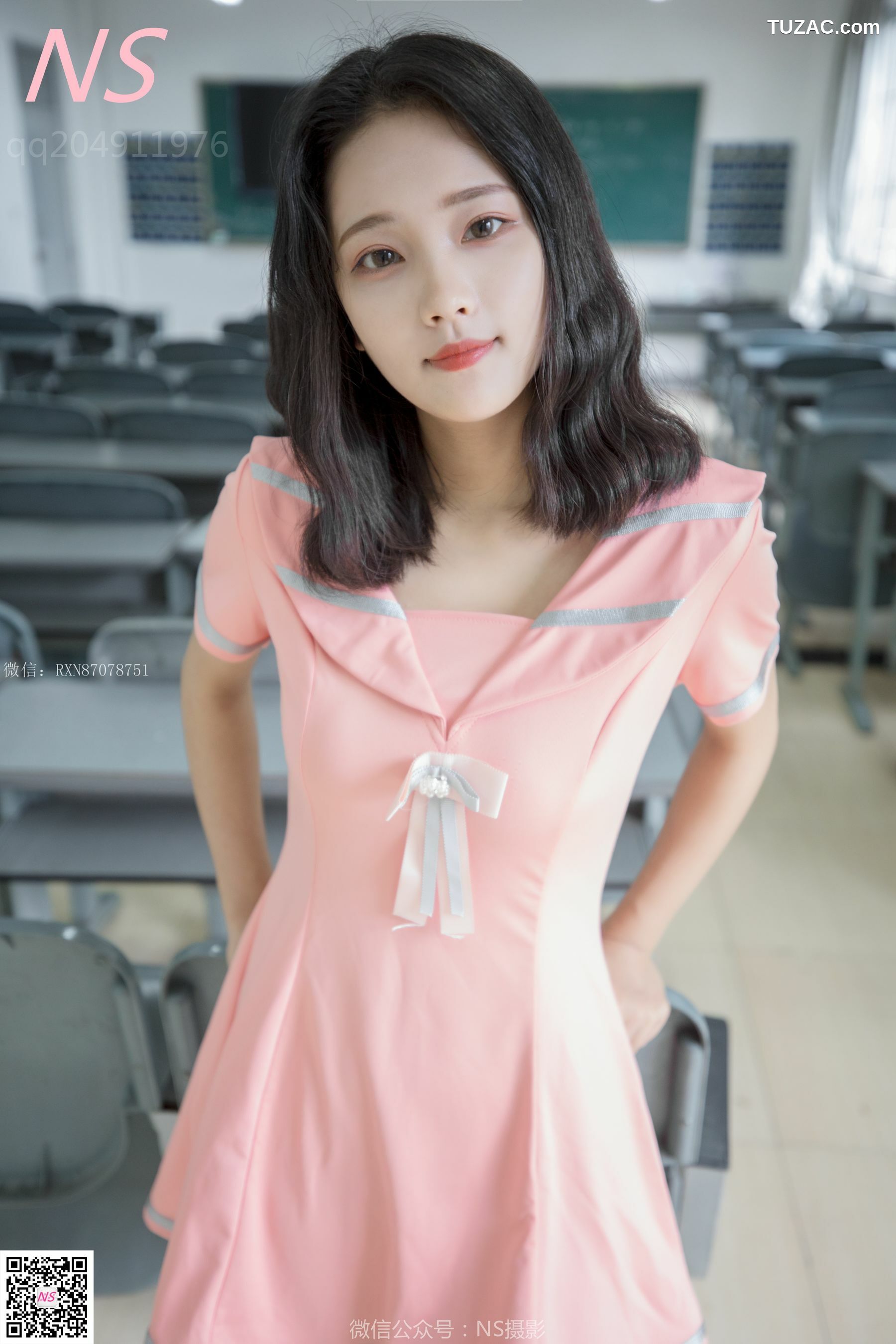 纳丝摄影_小蝴蝶《纯纯的丝袜帆布鞋》 写真集[50P]
