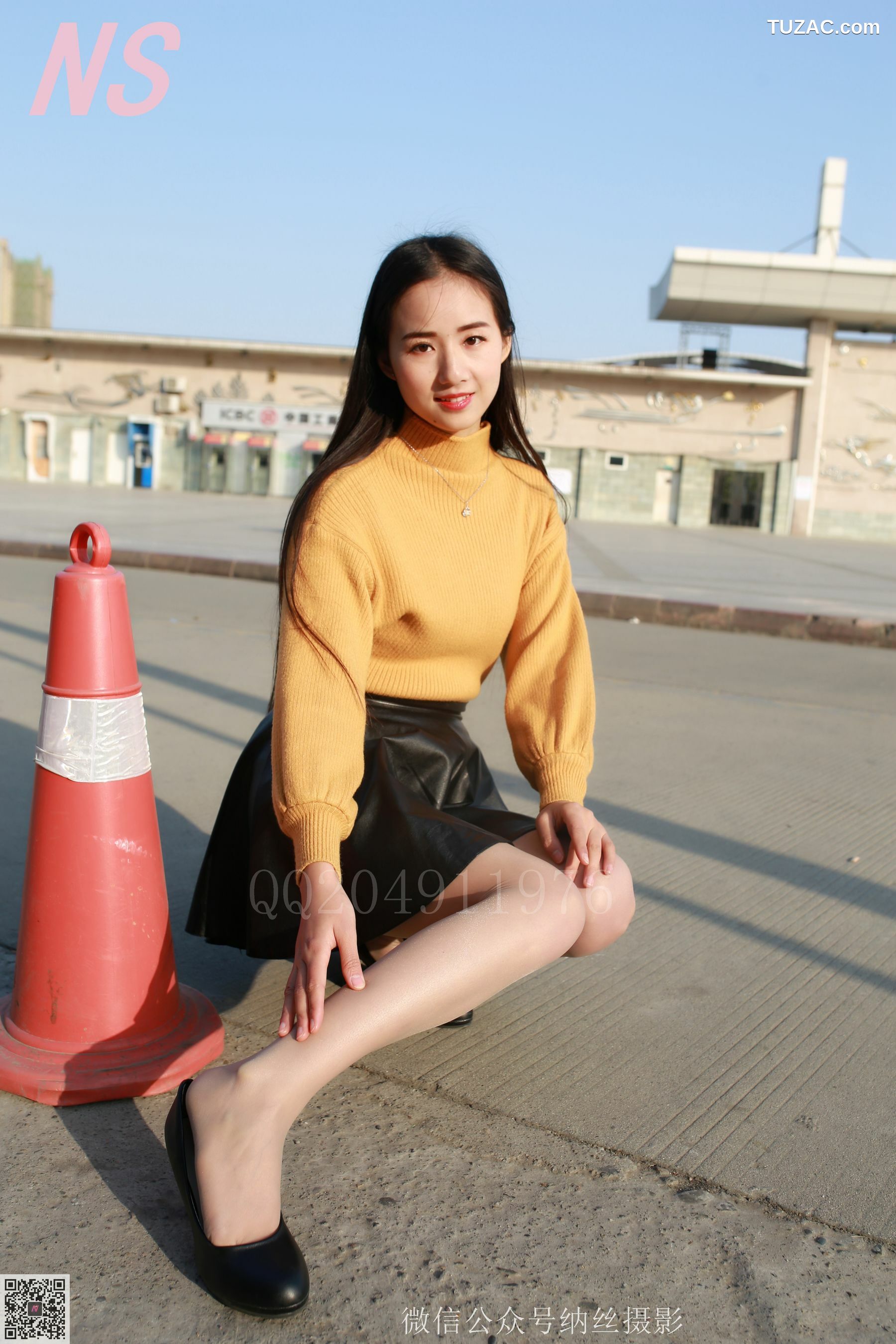 纳丝摄影_林小雅《皮裙肉丝》 NO.112 写真集[72P]