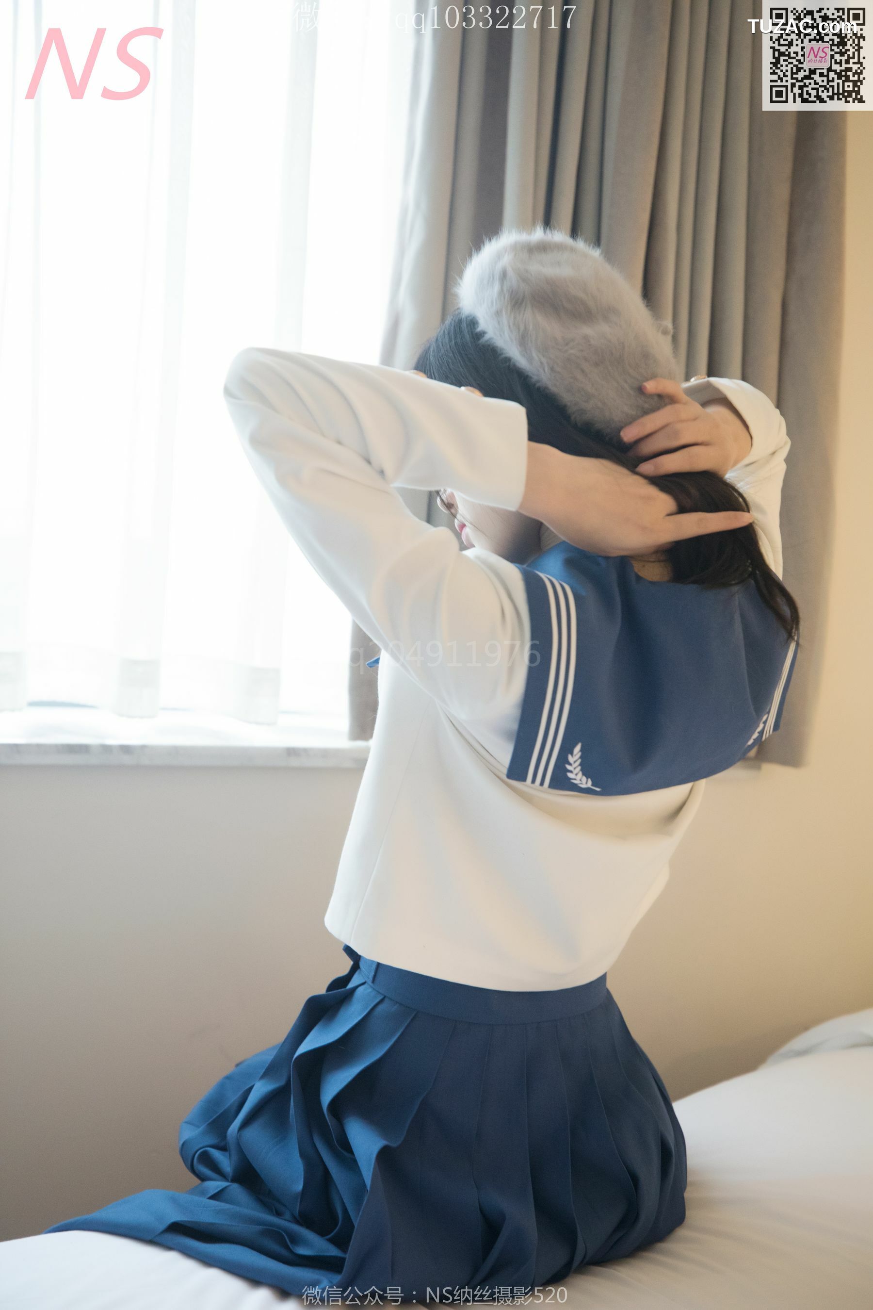 纳丝摄影_楚楚《楚楚动人的丝袜少女》 写真集[93P]