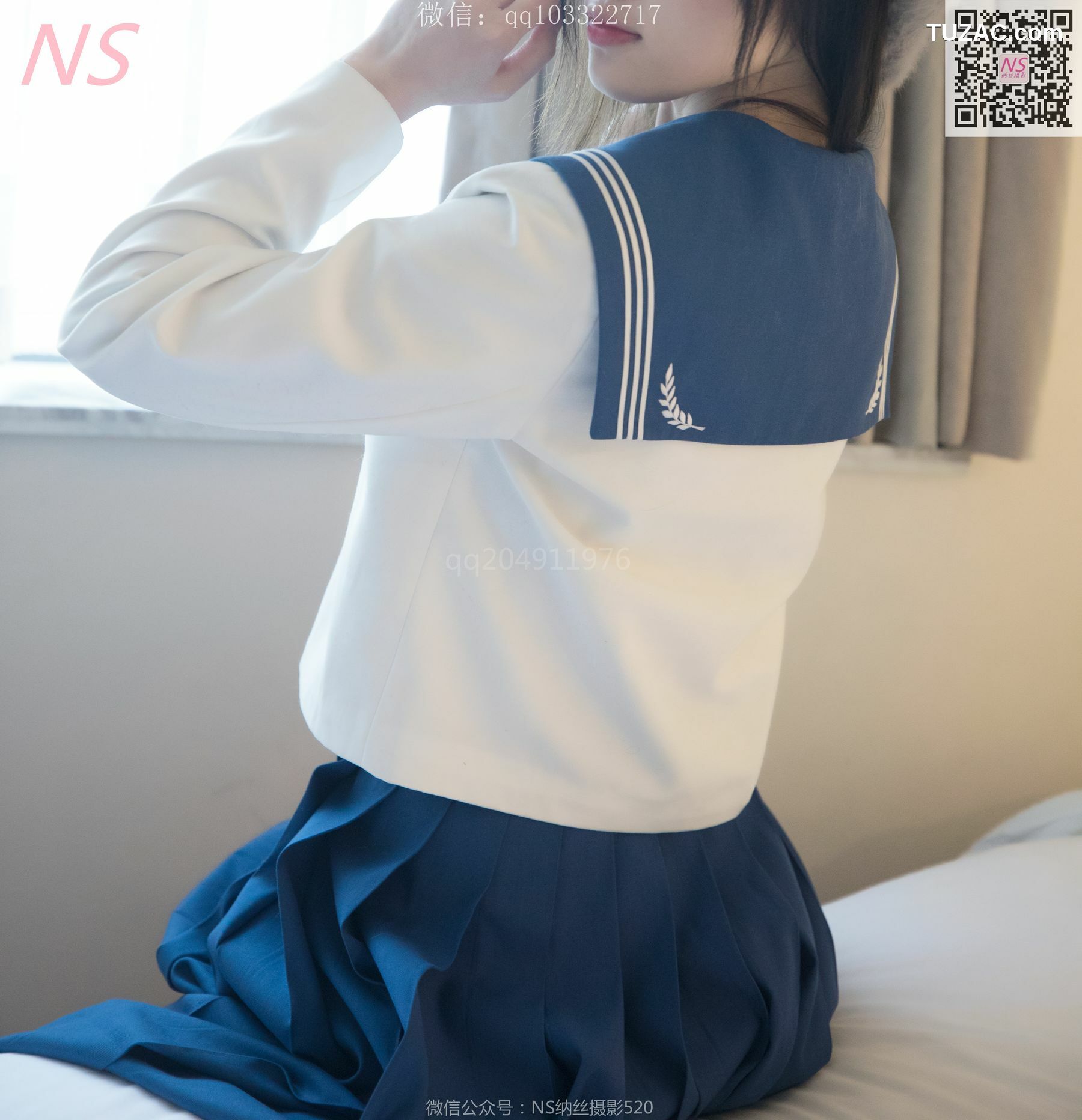 纳丝摄影_楚楚《楚楚动人的丝袜少女》 写真集[93P]