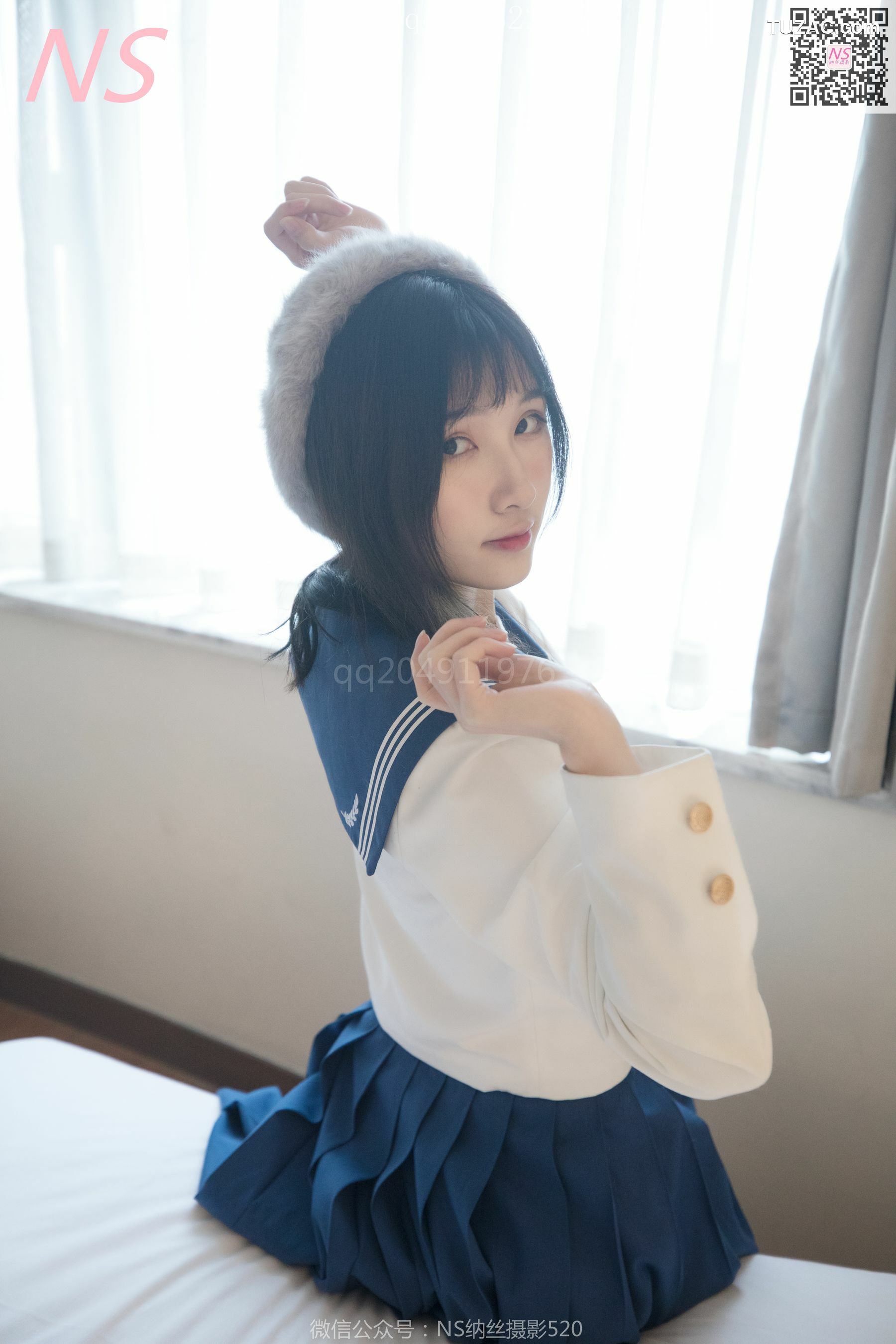 纳丝摄影_楚楚《楚楚动人的丝袜少女》 写真集[93P]