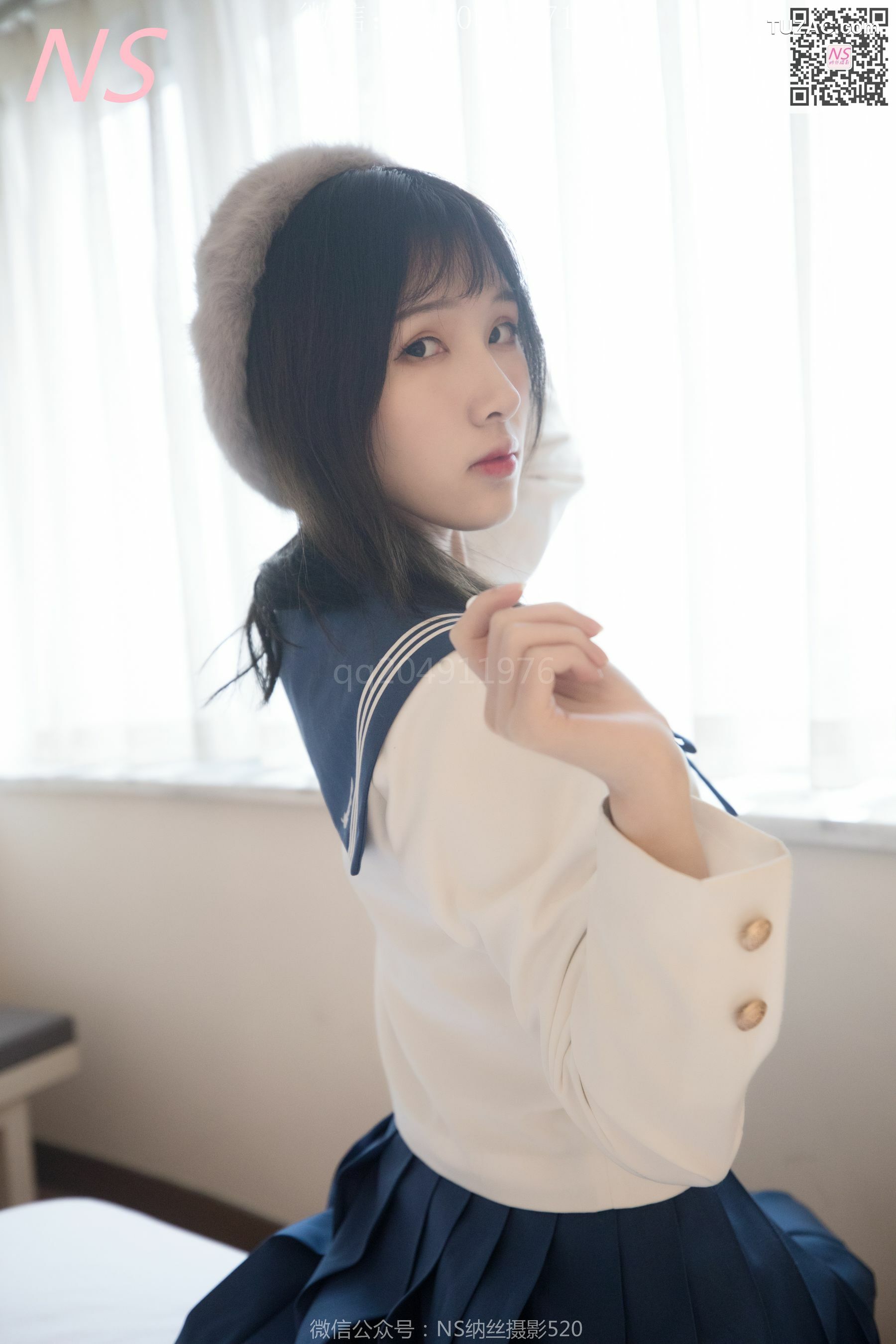 纳丝摄影_楚楚《楚楚动人的丝袜少女》 写真集[93P]