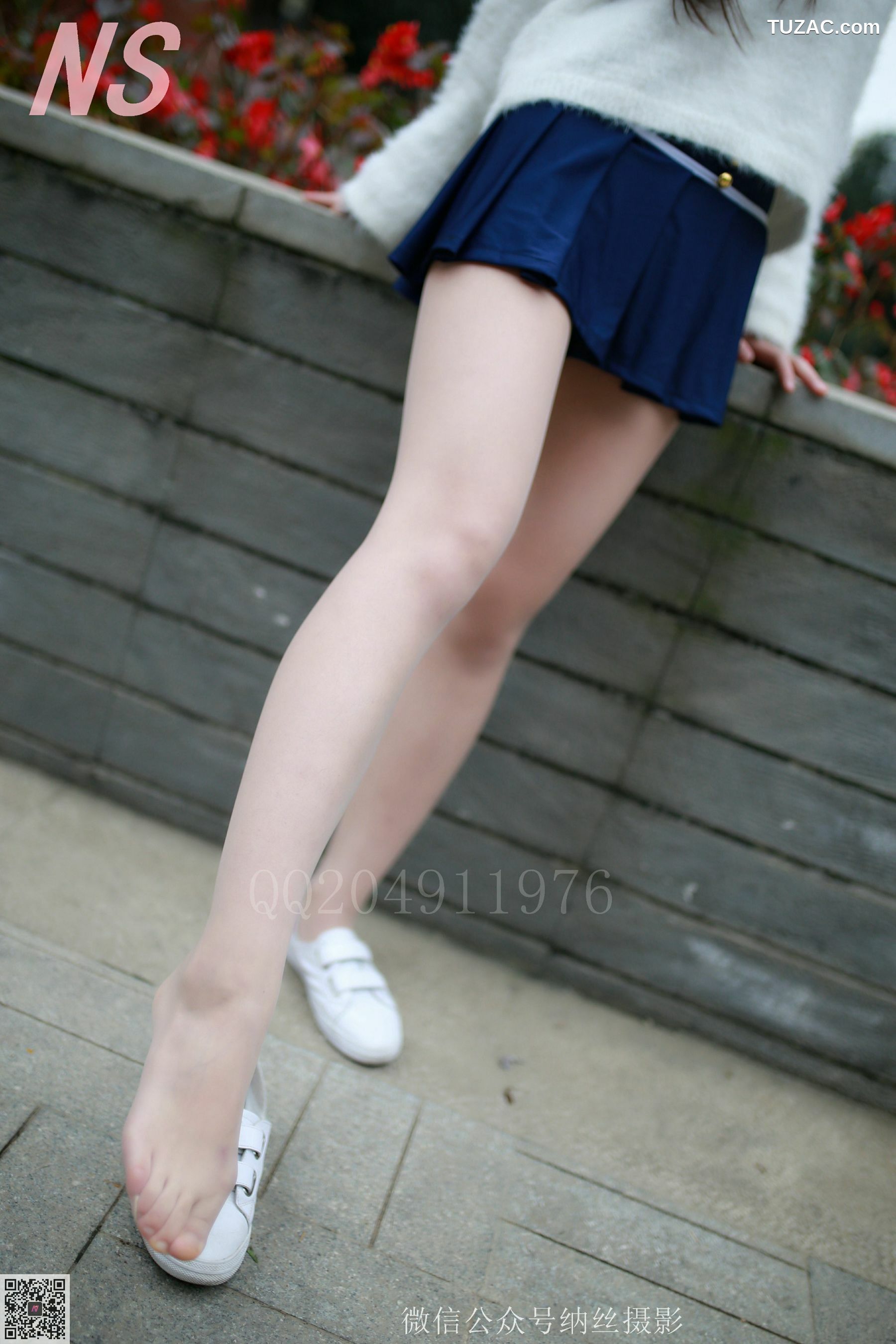 纳丝摄影_珊珊《超短裙美腿肉丝》 NO.097 写真集[94P]