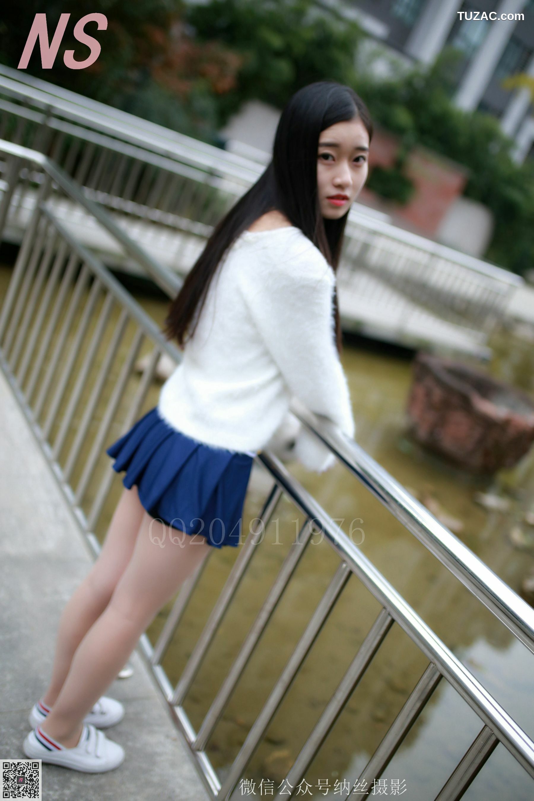 纳丝摄影_珊珊《超短裙美腿肉丝》 NO.097 写真集[94P]