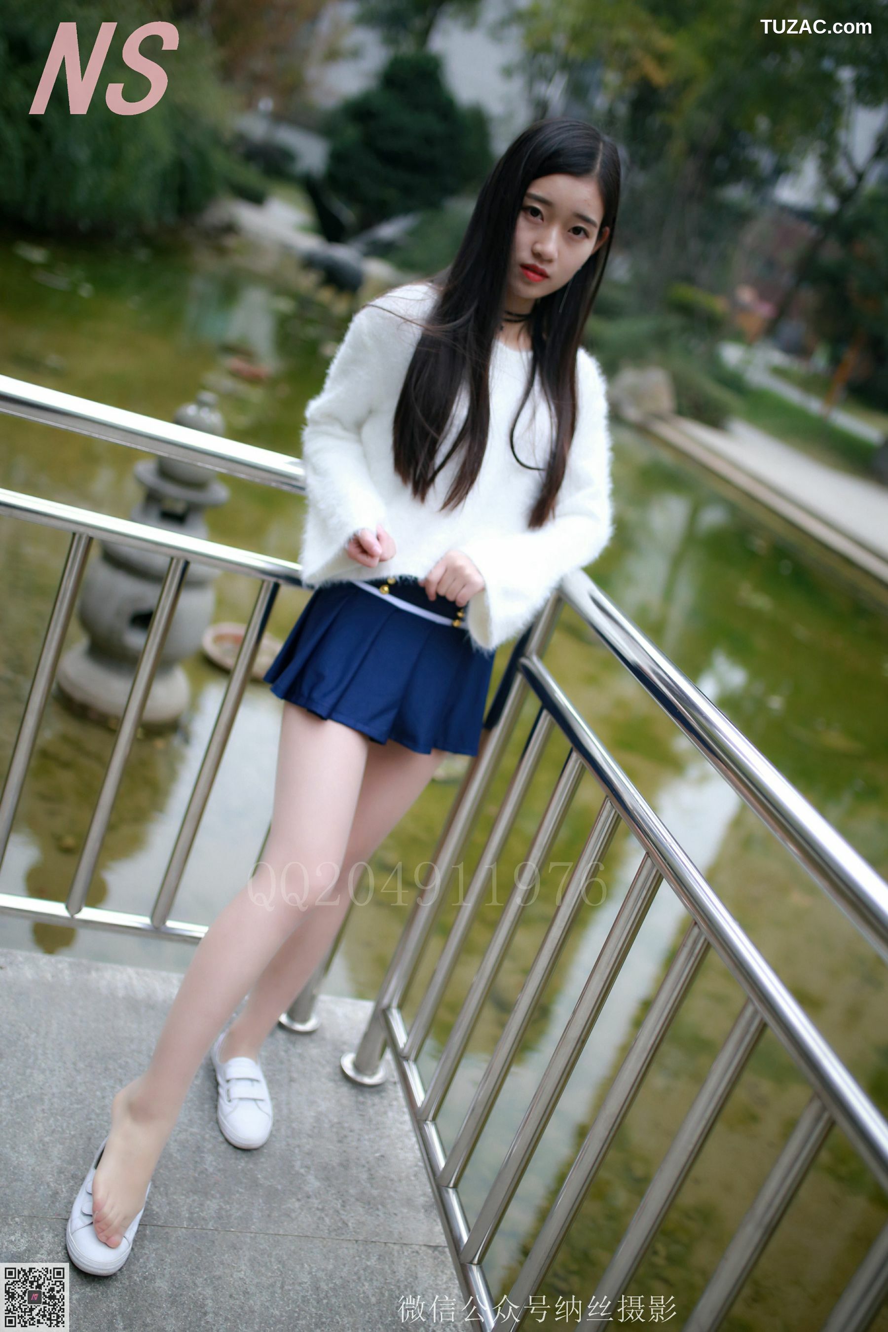 纳丝摄影_珊珊《超短裙美腿肉丝》 NO.097 写真集[94P]