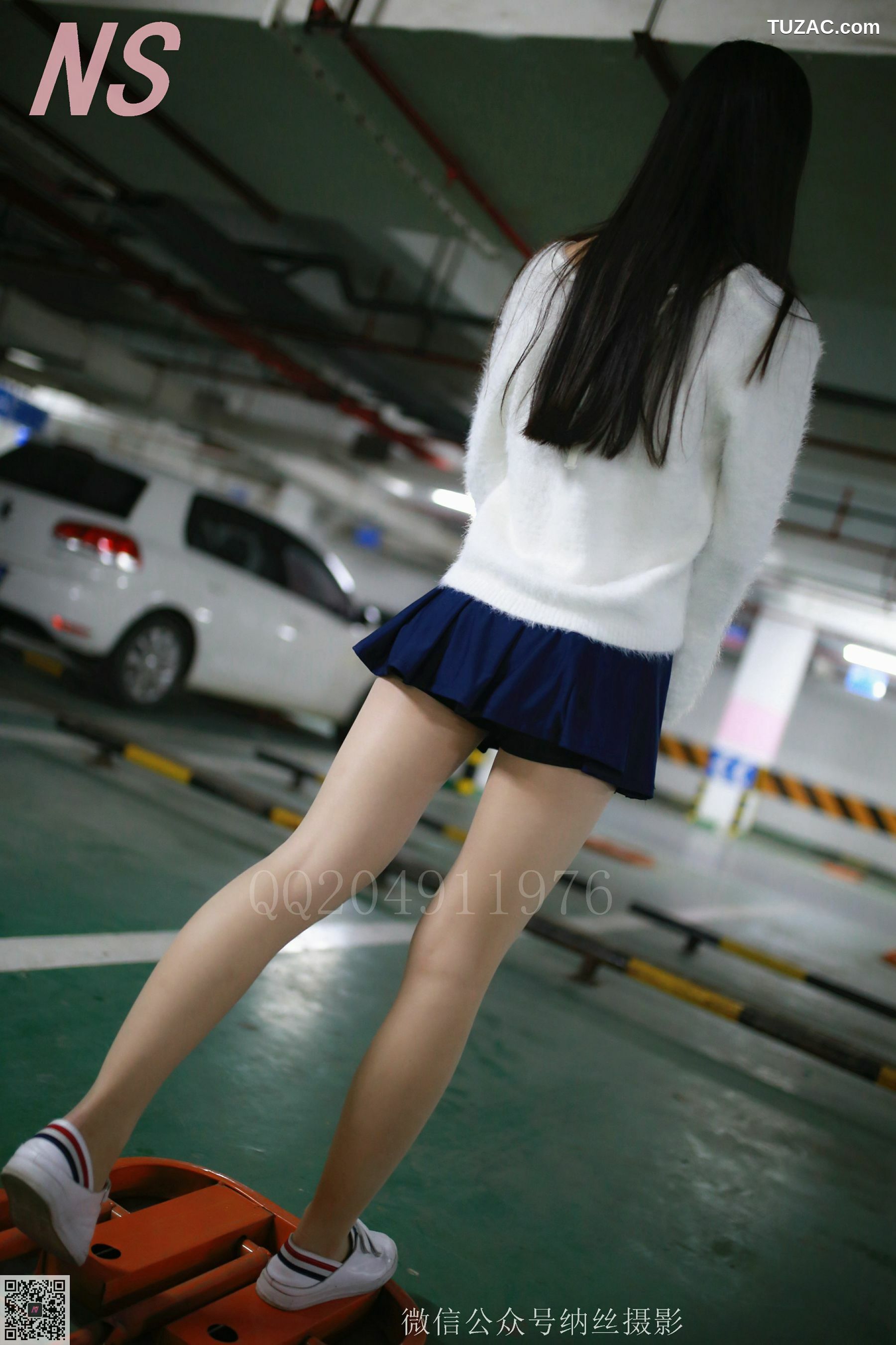 纳丝摄影_珊珊《超短裙美腿肉丝》 NO.097 写真集[94P]