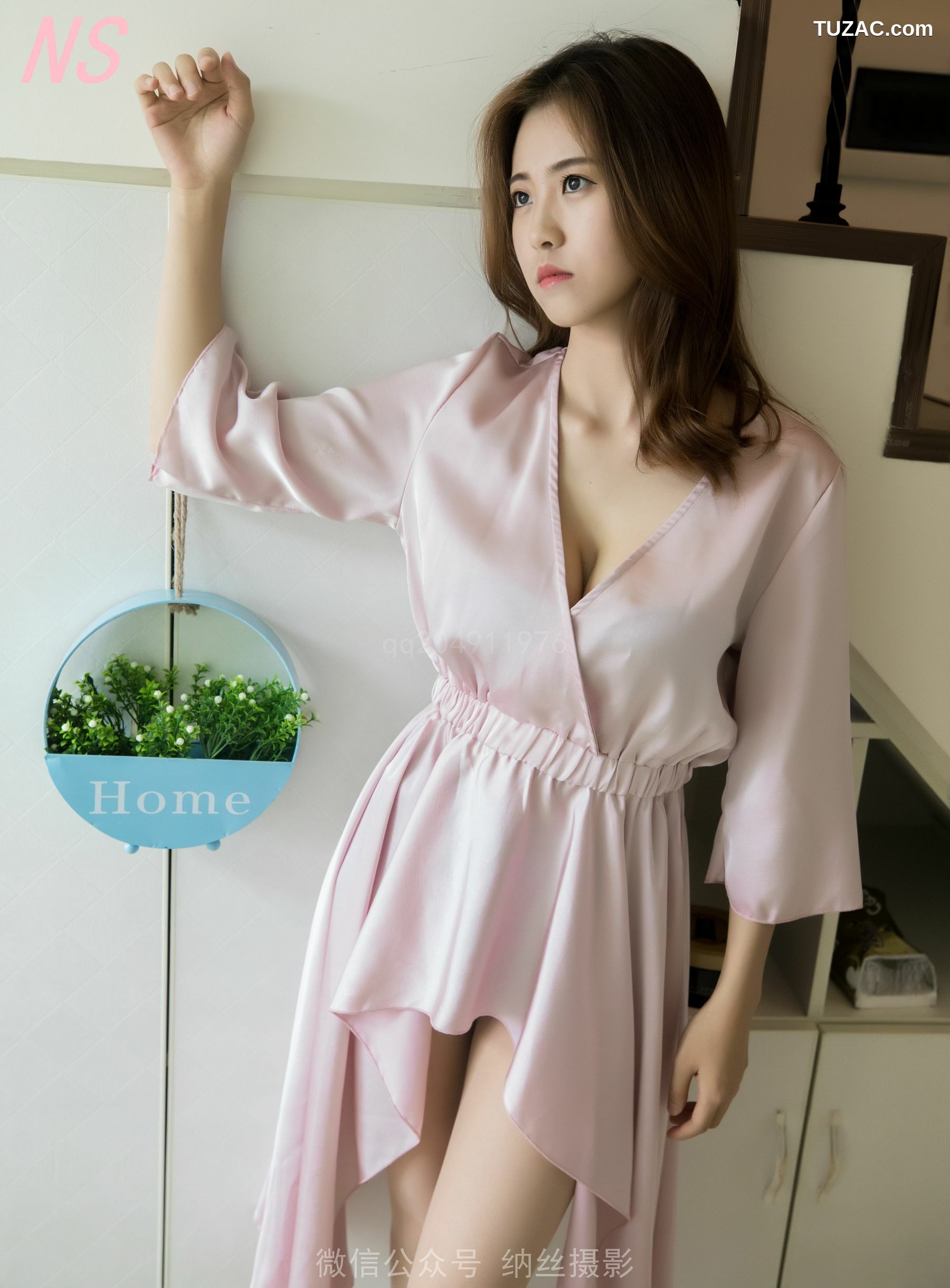 纳丝摄影_美女主播寒霜《睡衣诱惑》 写真集[90P]