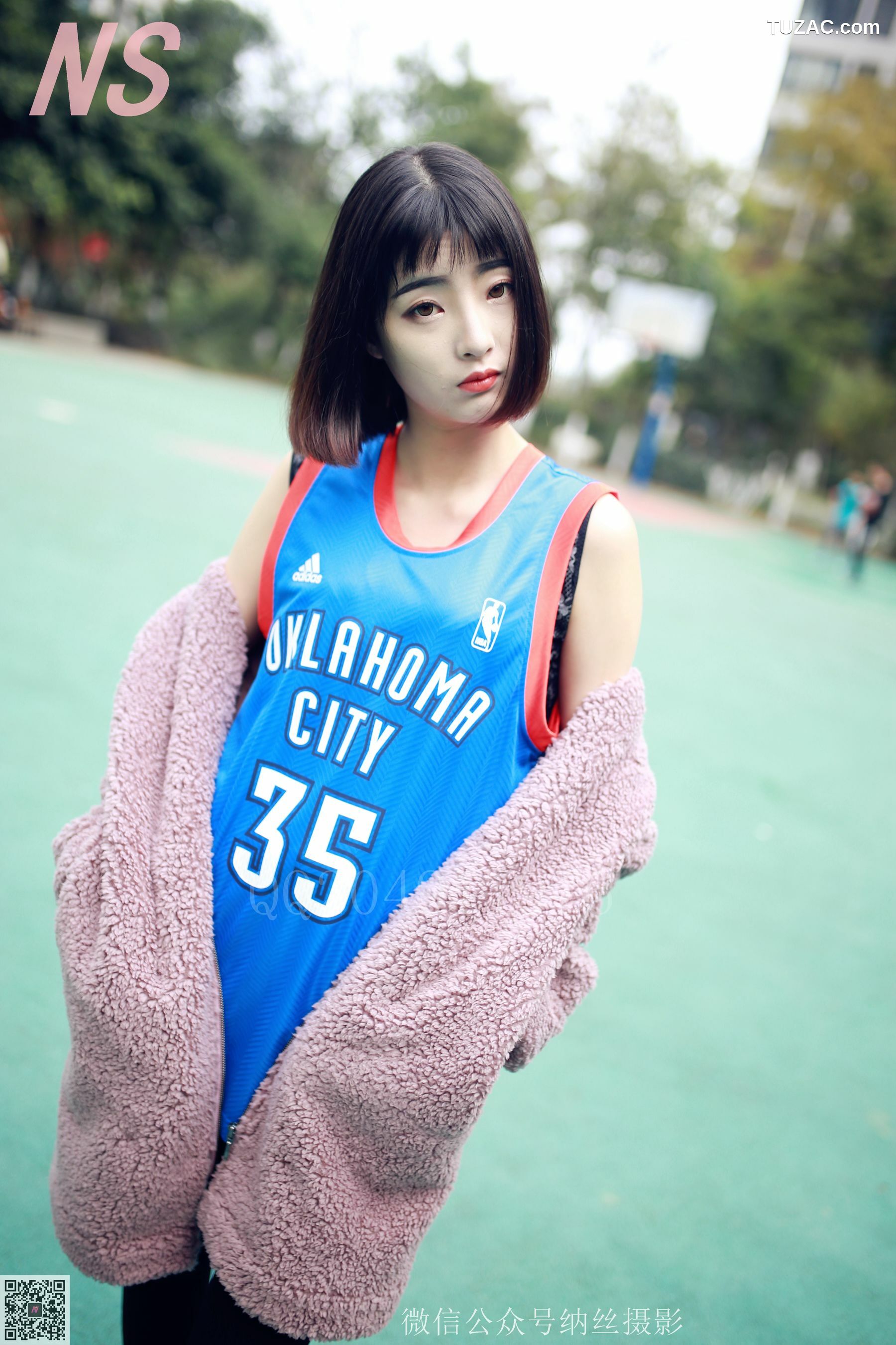 纳丝摄影_陈玉洁《篮球少女》 NO.107 写真集[99P]