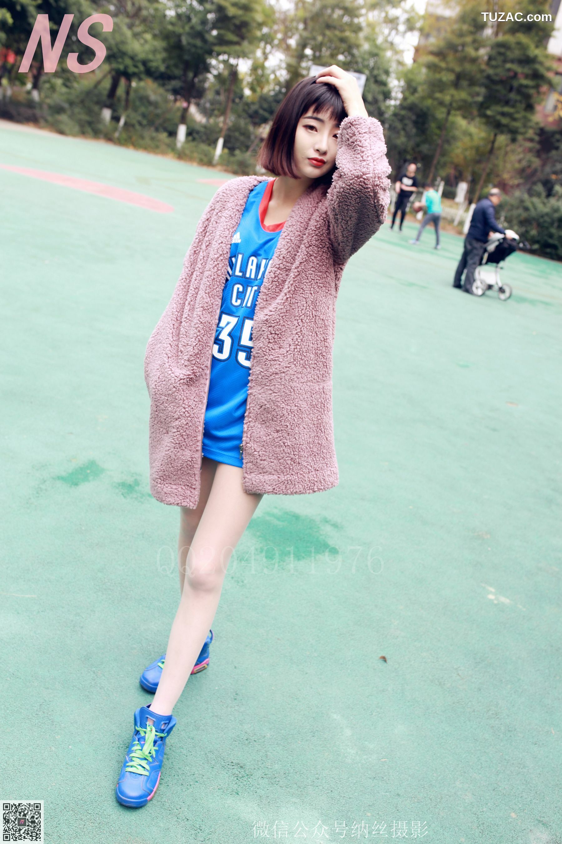 纳丝摄影_陈玉洁《篮球少女》 NO.107 写真集[99P]