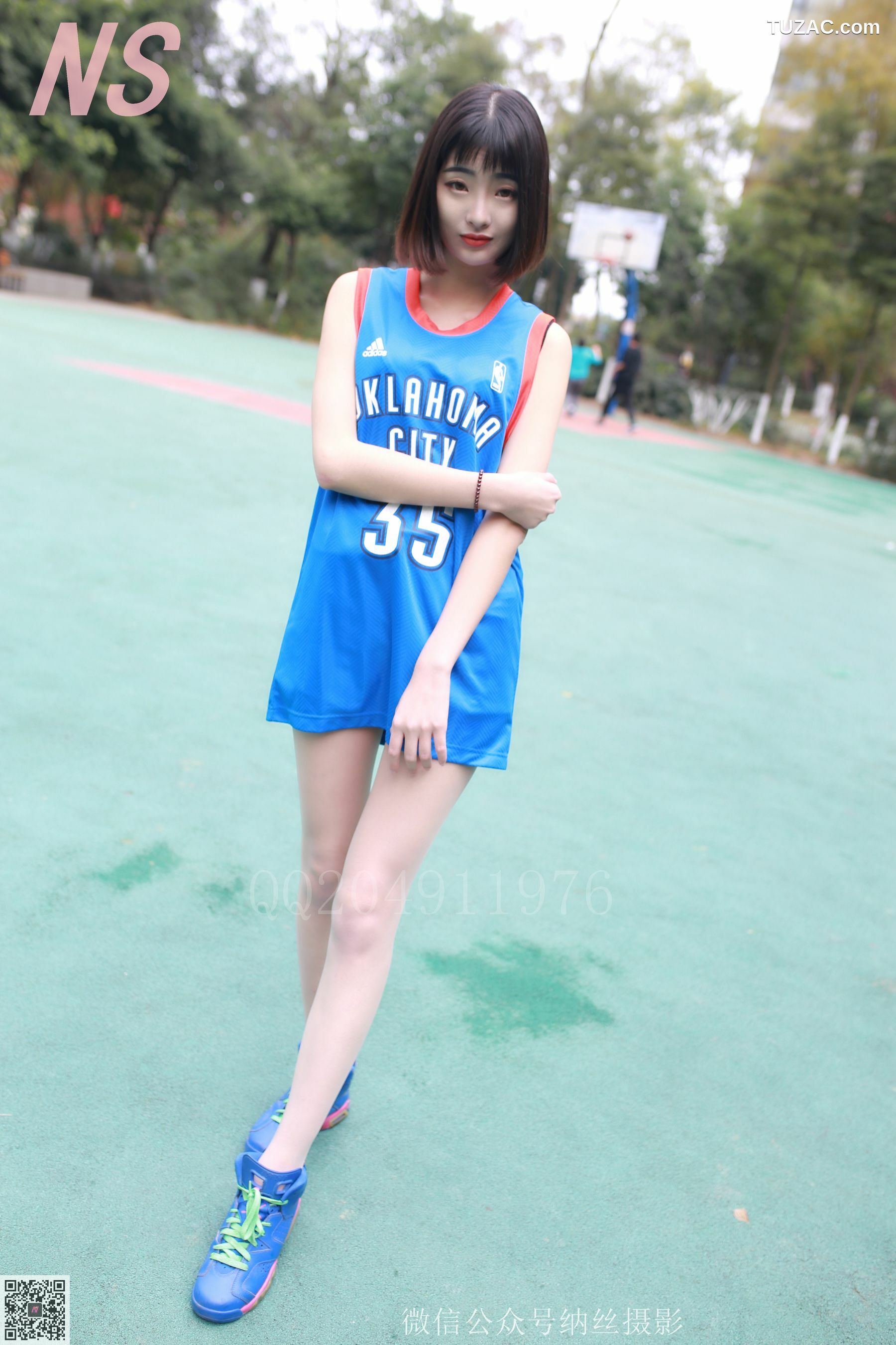 纳丝摄影_陈玉洁《篮球少女》 NO.107 写真集[99P]