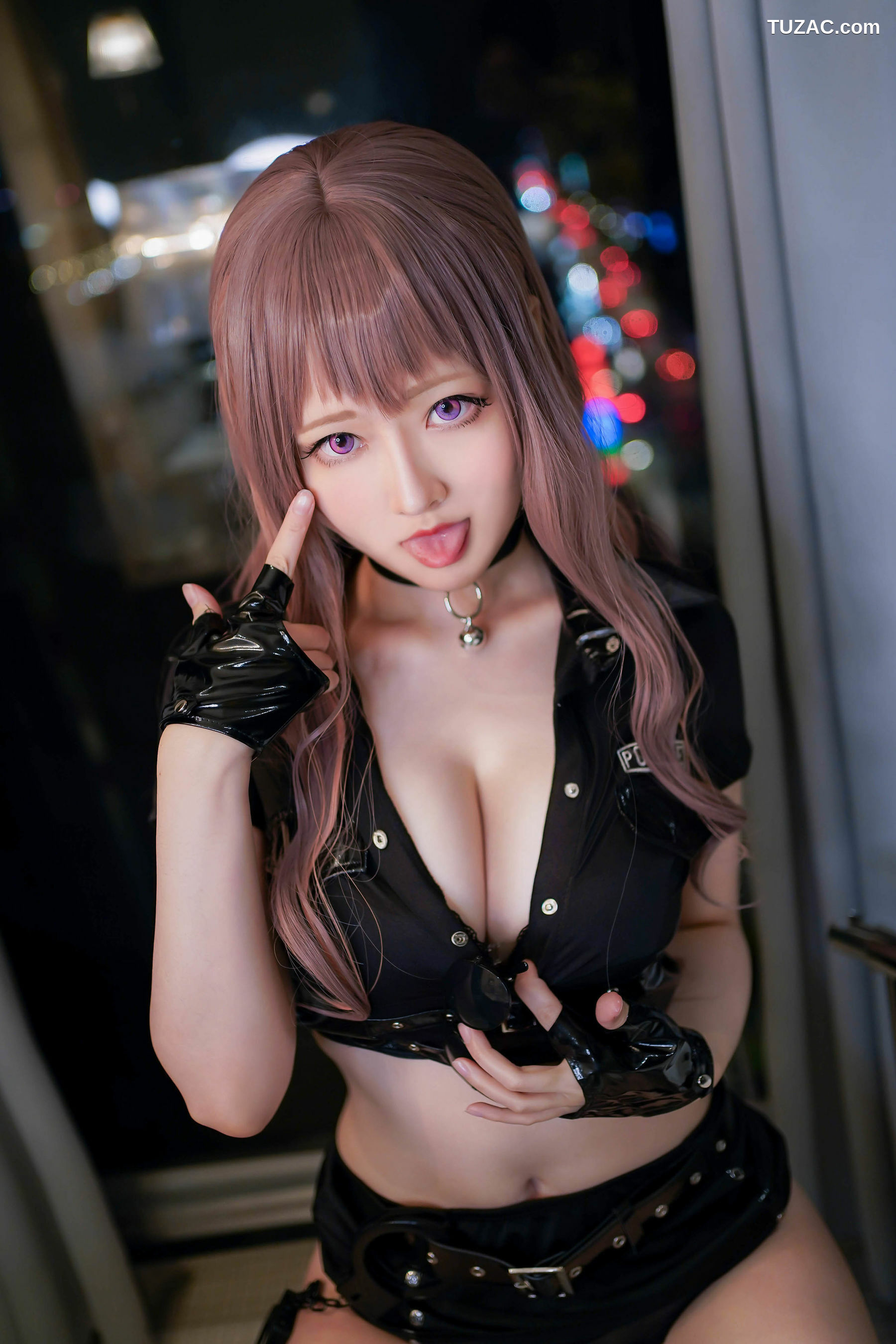 网络美女_ Arty亞緹 - 女警网袜 写真套图[25P]
