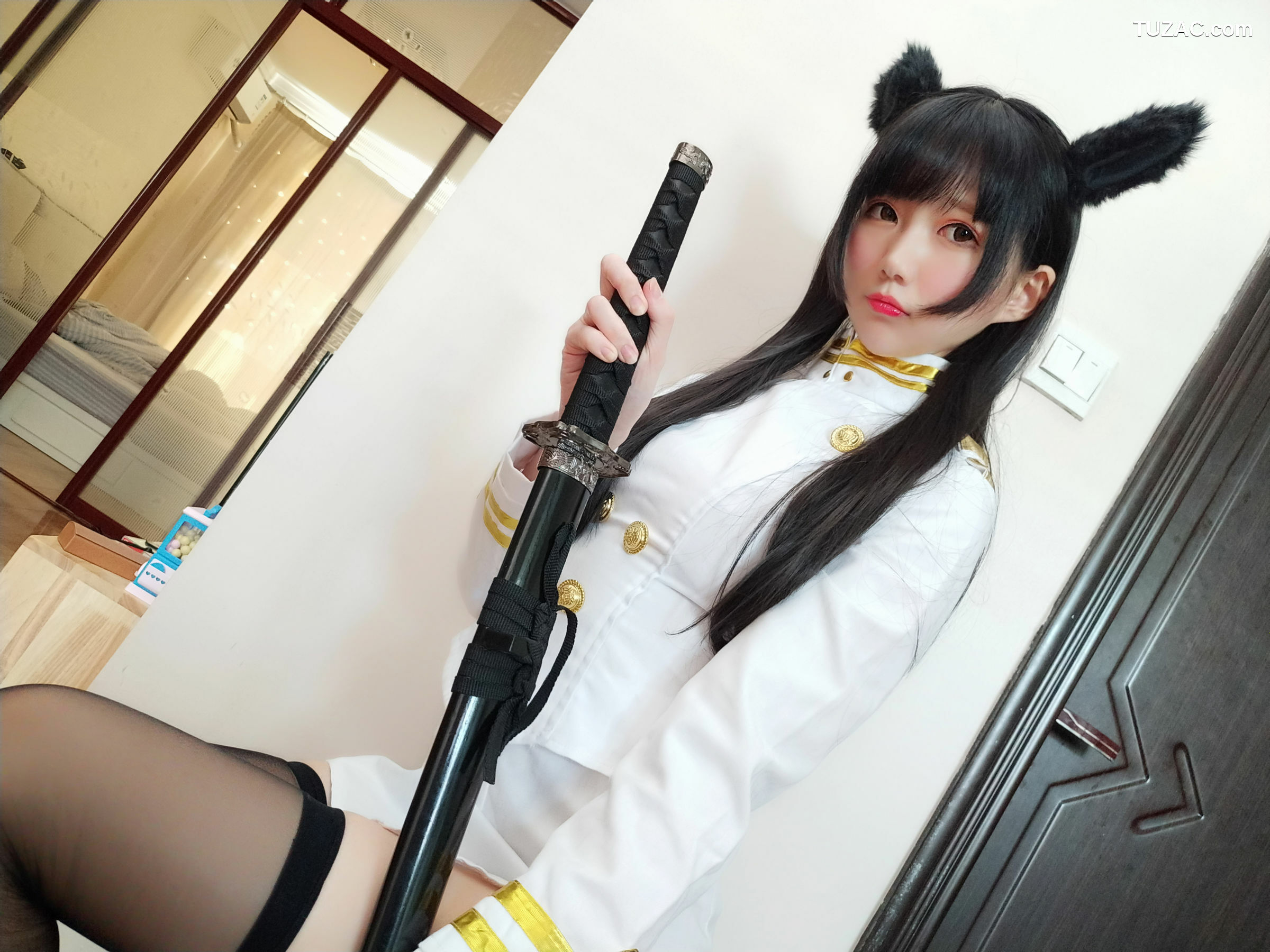网络美女_ NAGISA魔物喵 - 戦損愛宕[18P]