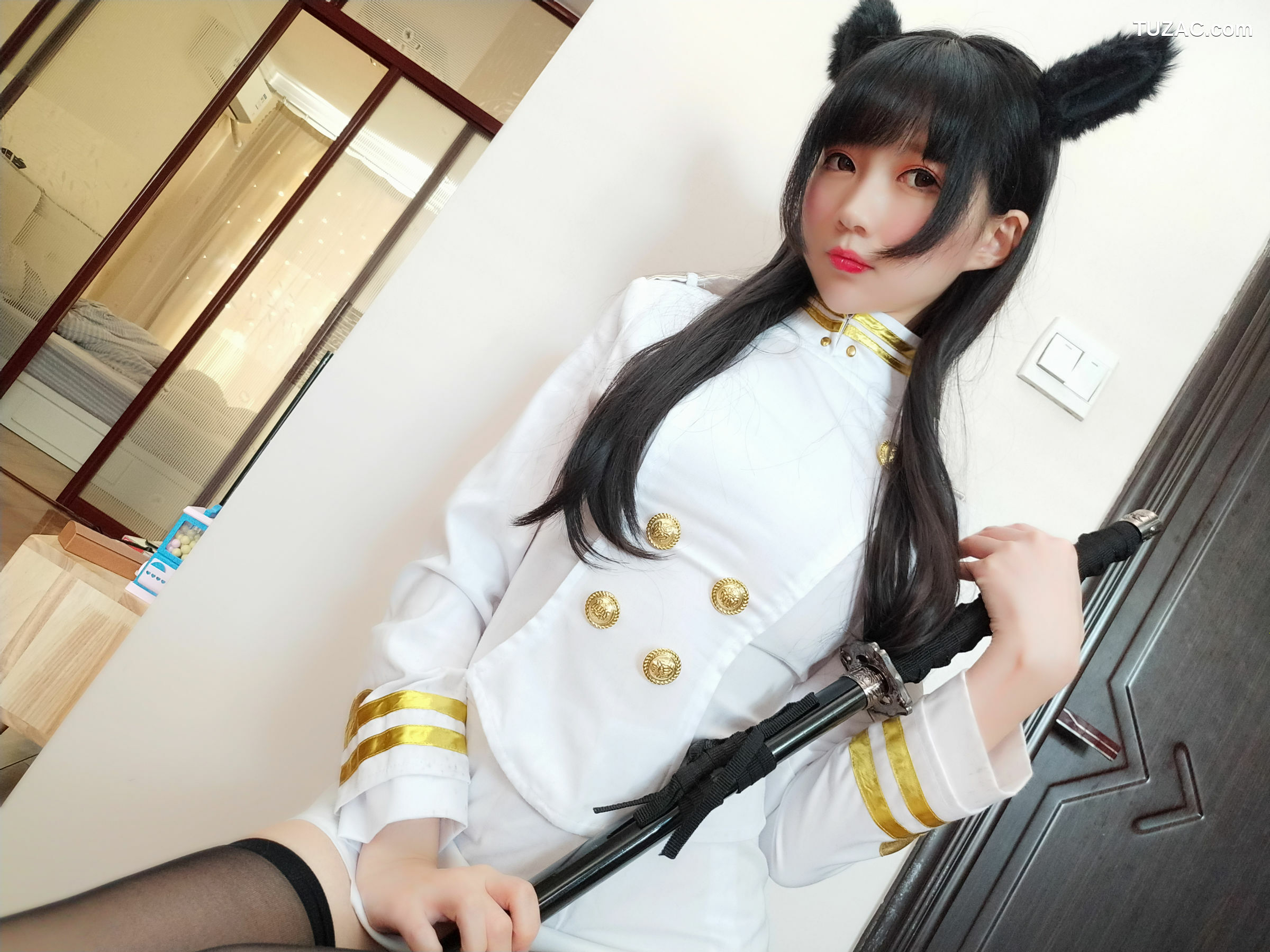 网络美女_ NAGISA魔物喵 - 戦損愛宕[18P]