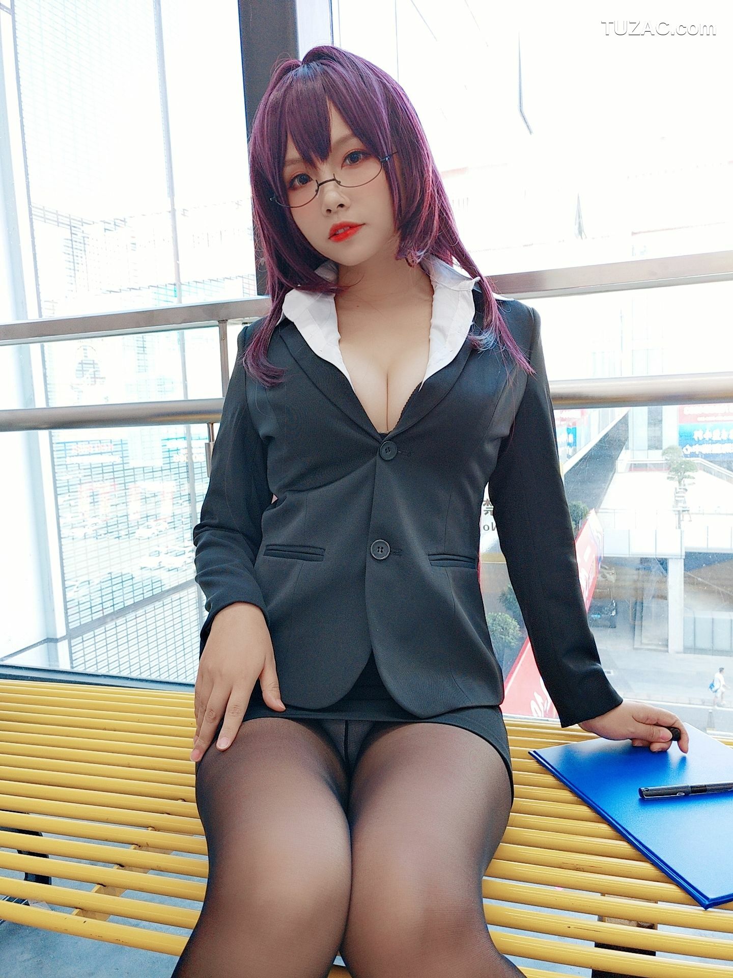 网络美女_ Neko-薇薇 - 斯卡哈自拍 写真套图[11P]