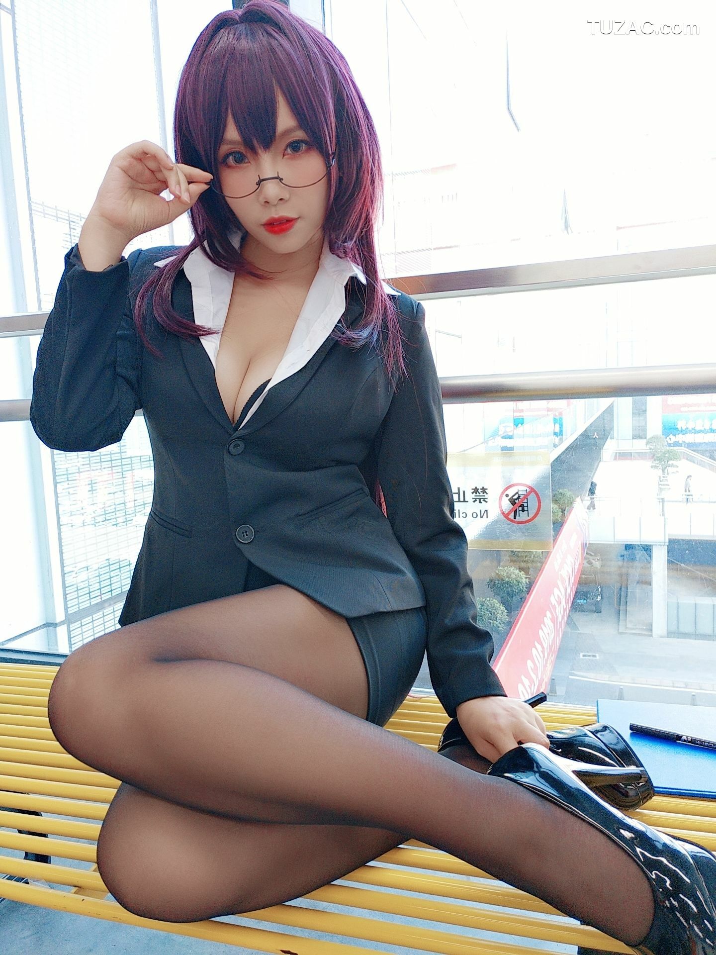 网络美女_ Neko-薇薇 - 斯卡哈自拍 写真套图[11P]