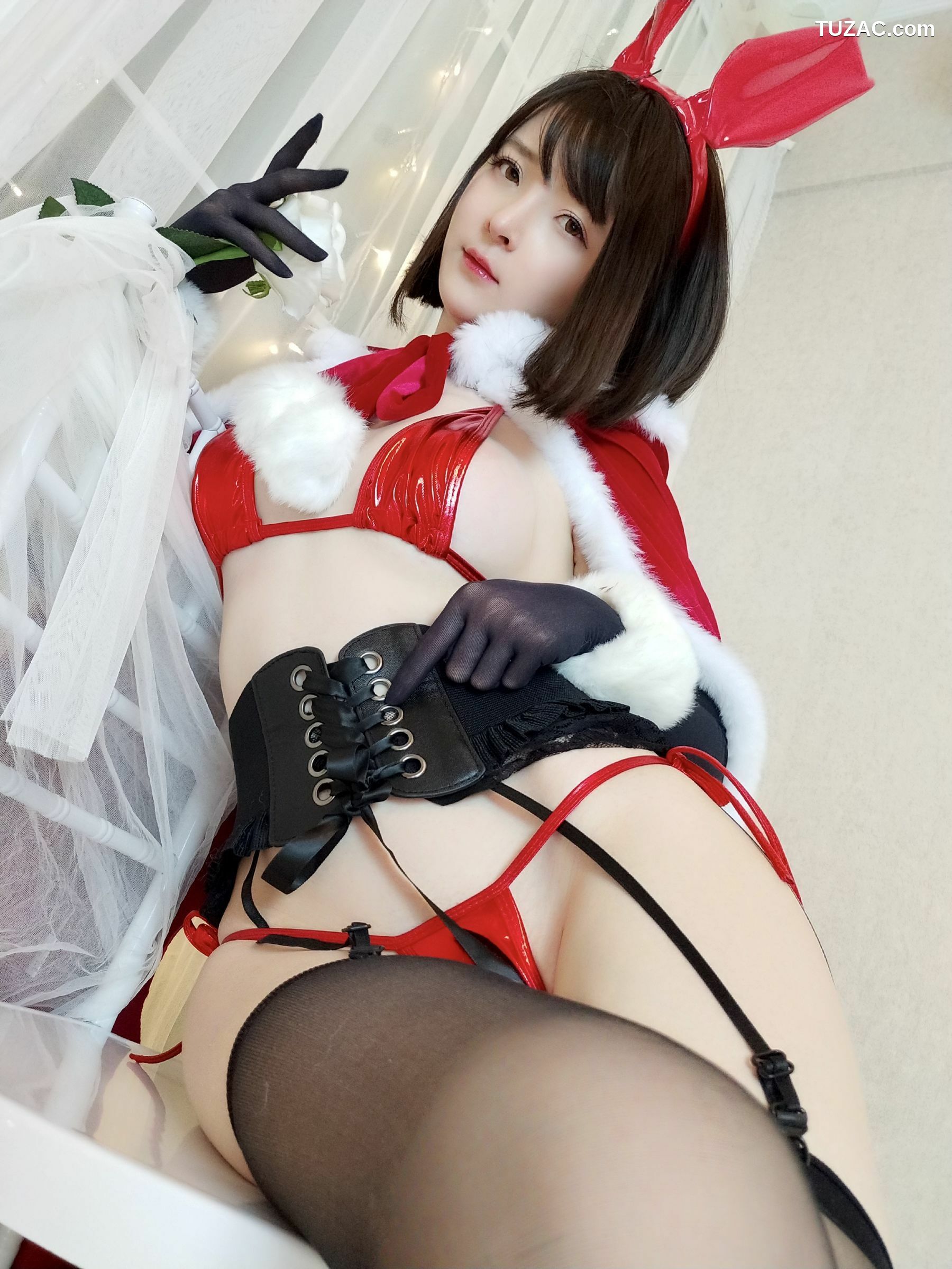 网络美女_ 一小央泽 《圣诞兔》 写真集[50P]