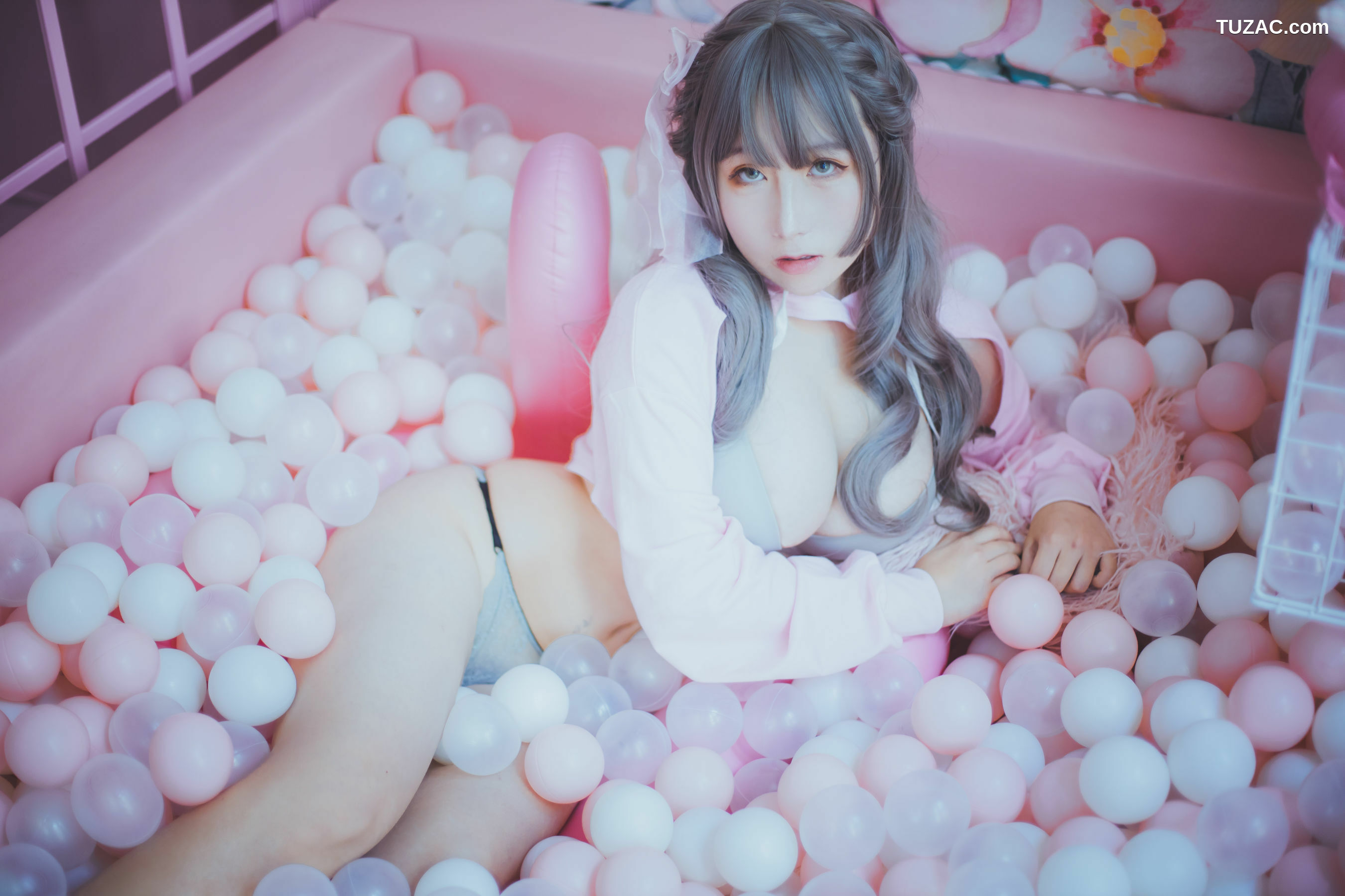 网络美女_ 从从从从鸾 《海洋球》 写真集[52P]