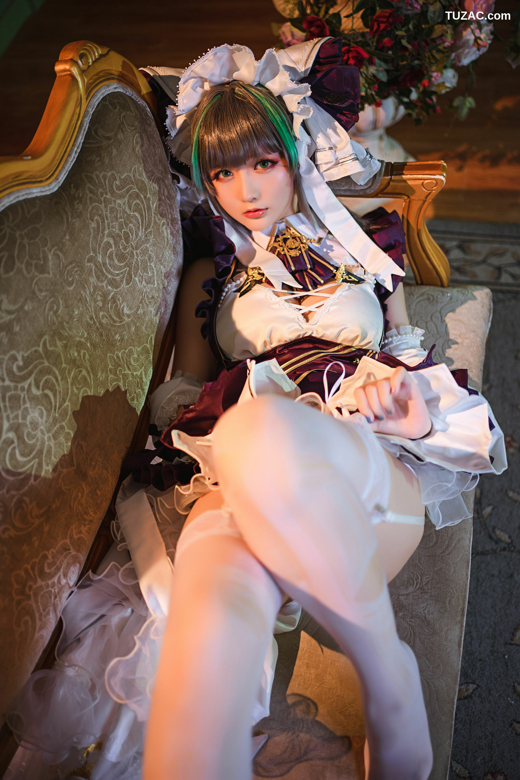网络美女_ 星之迟迟 - R-Maid《柴郡》[15P]
