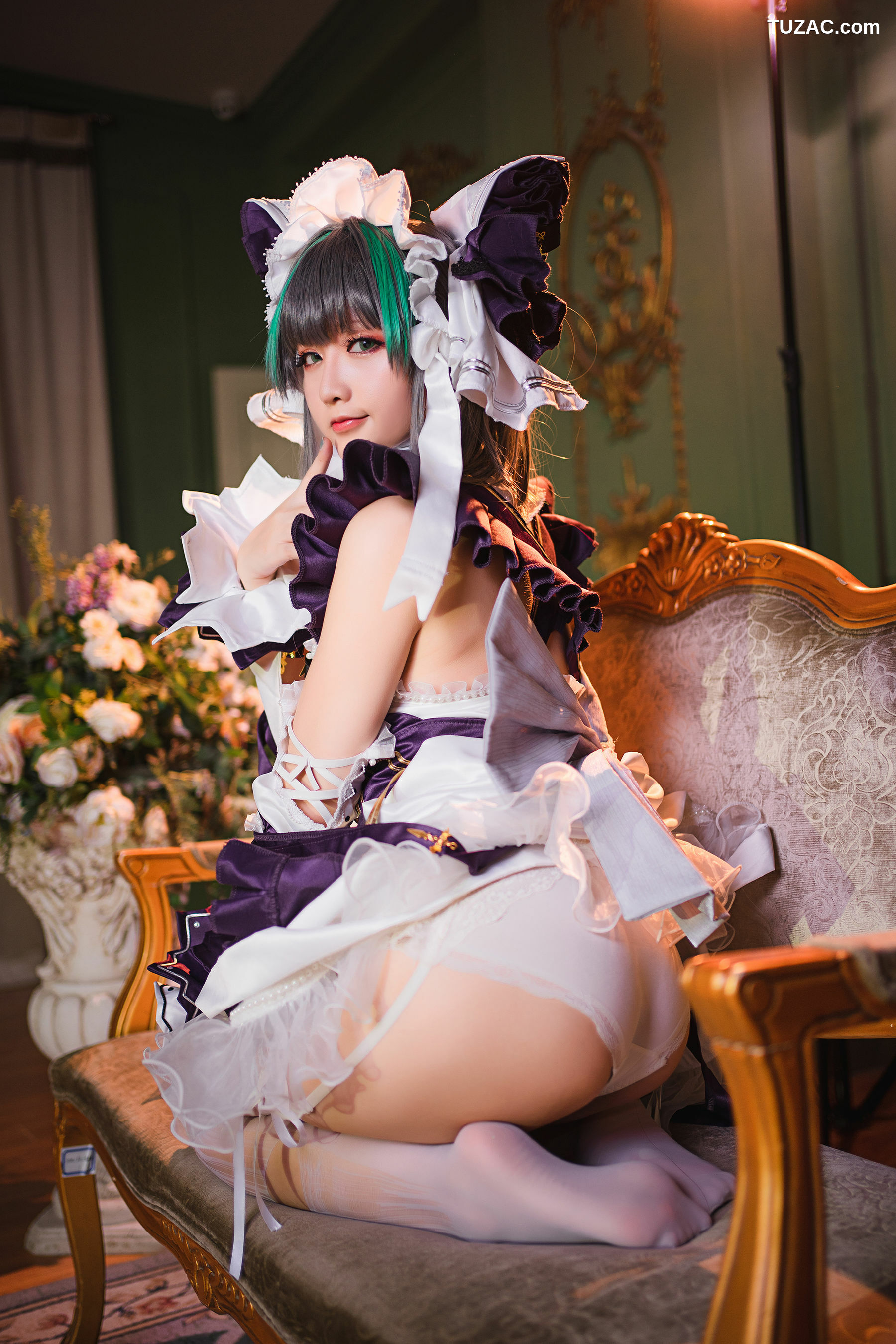 网络美女_ 星之迟迟 - R-Maid《柴郡》[15P]
