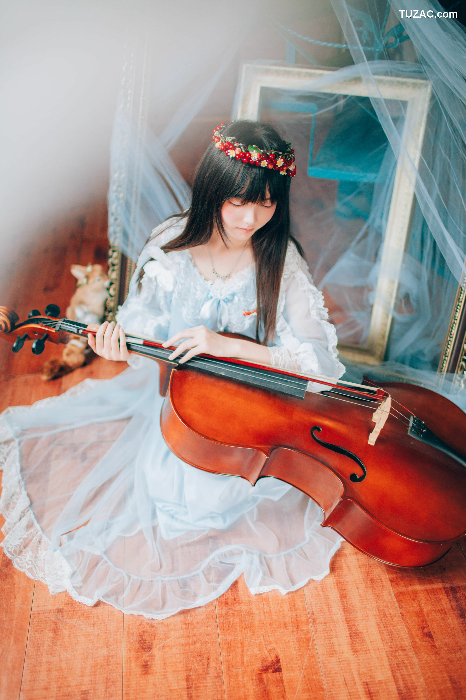 网络美女_ 樱群 《纱》 写真集[19P]