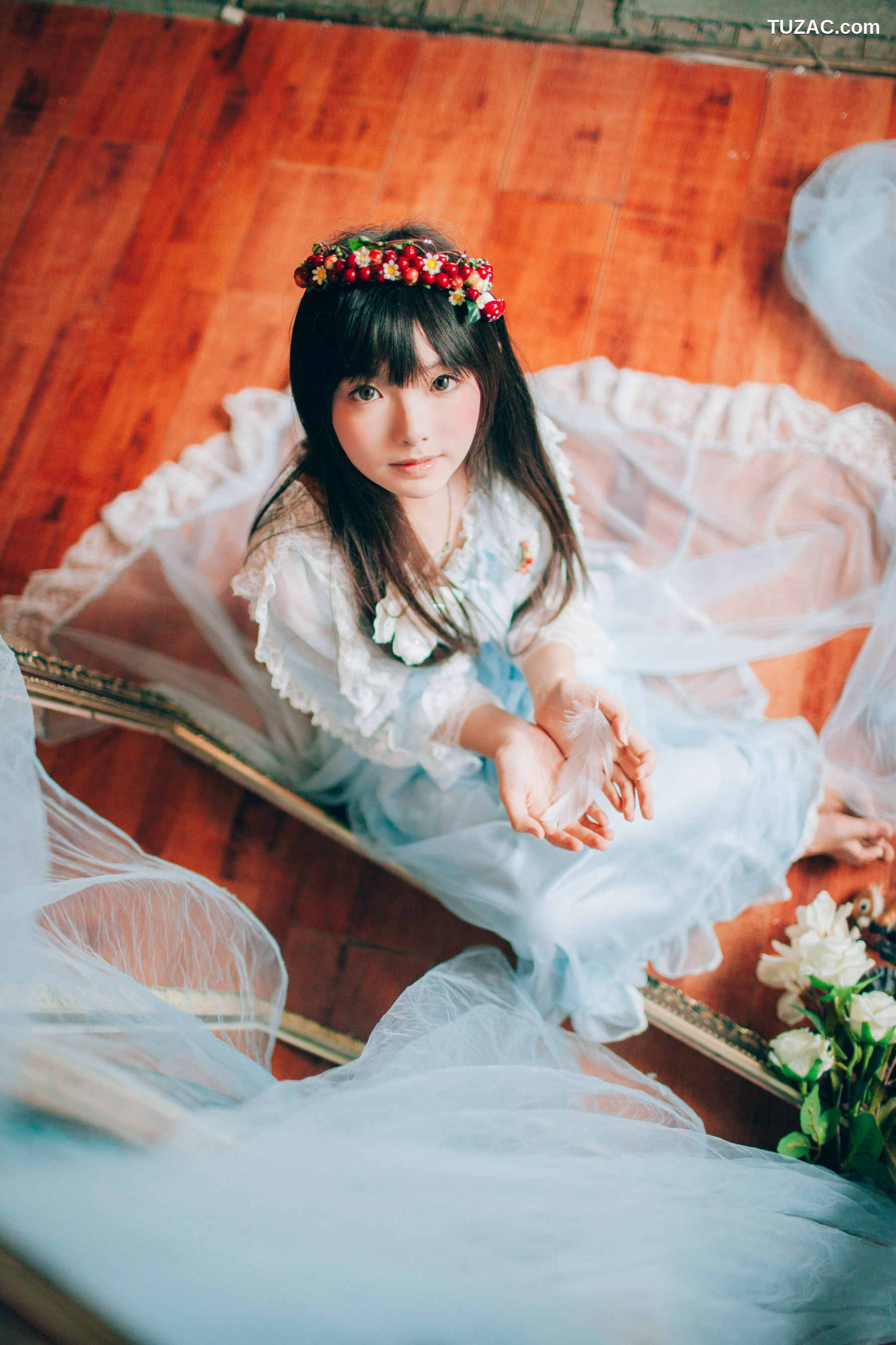 网络美女_ 樱群 《纱》 写真集[19P]