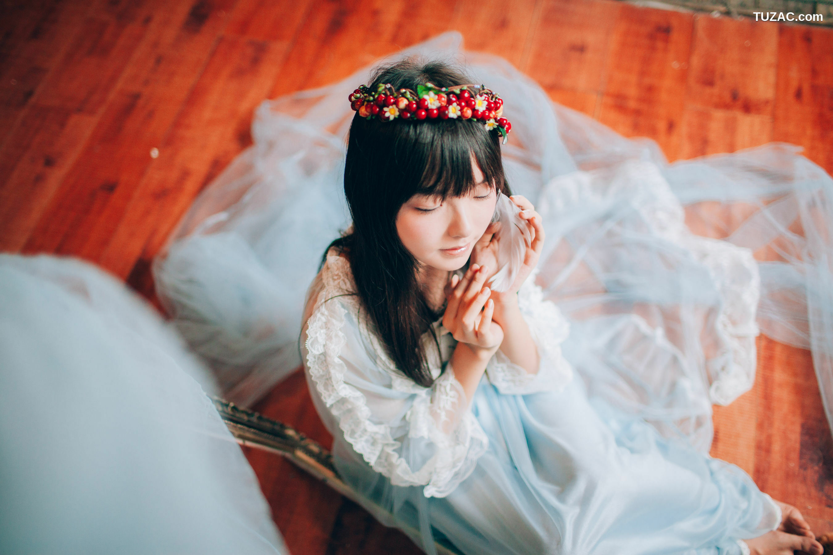 网络美女_ 樱群 《纱》 写真集[19P]