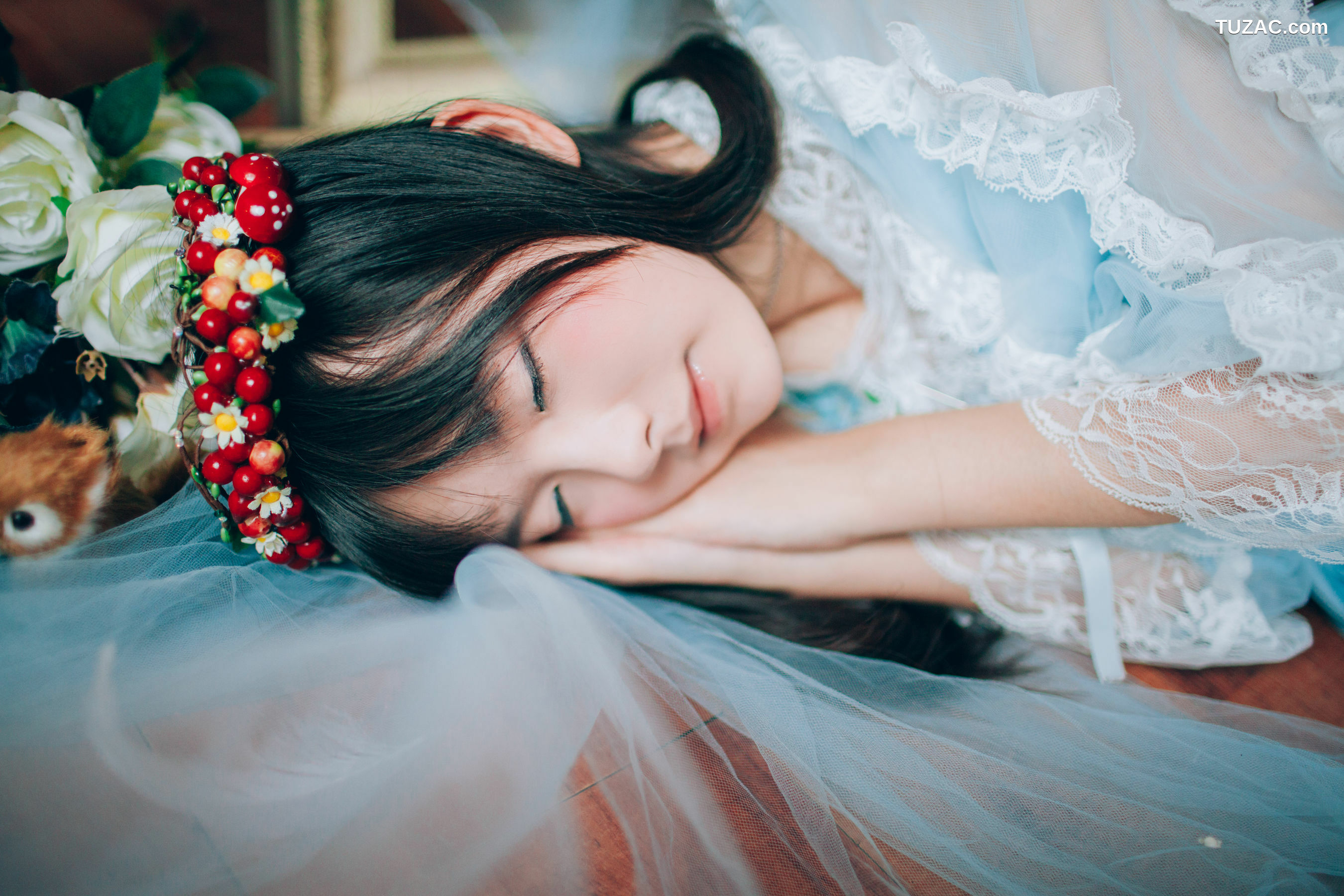 网络美女_ 樱群 《纱》 写真集[19P]