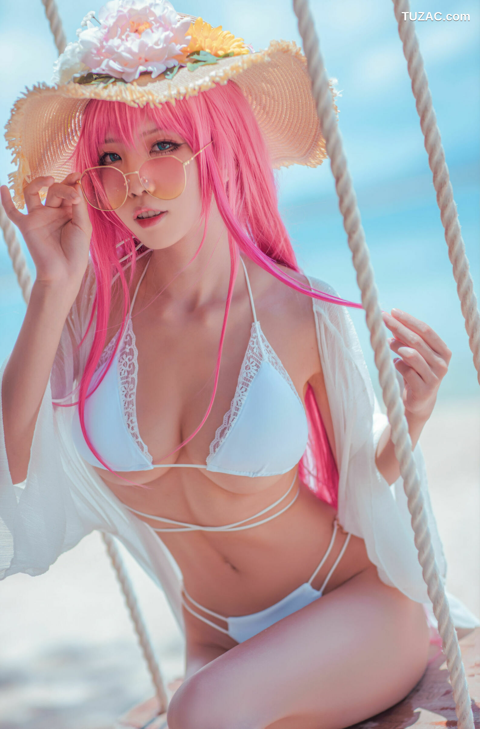 网络美女_ 水淼aqua - 絮库夫 写真套图[35P]