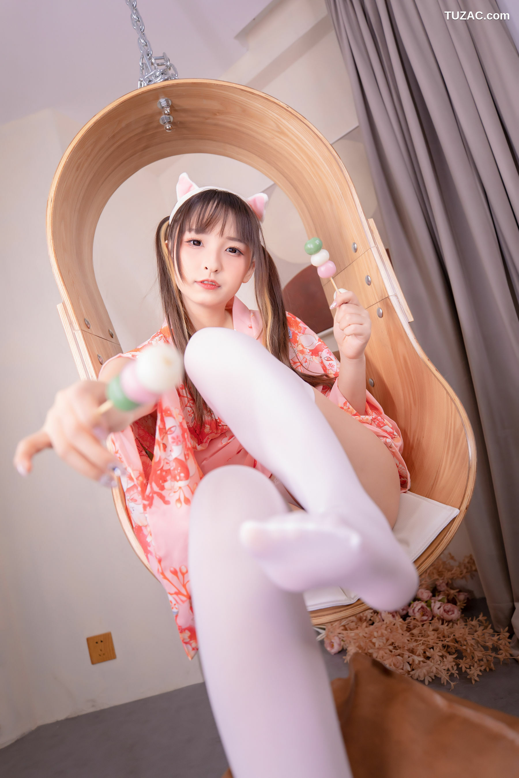 网络美女_ 神楽坂真冬 - ガールズパフェ - 雪糕少女[150P]
