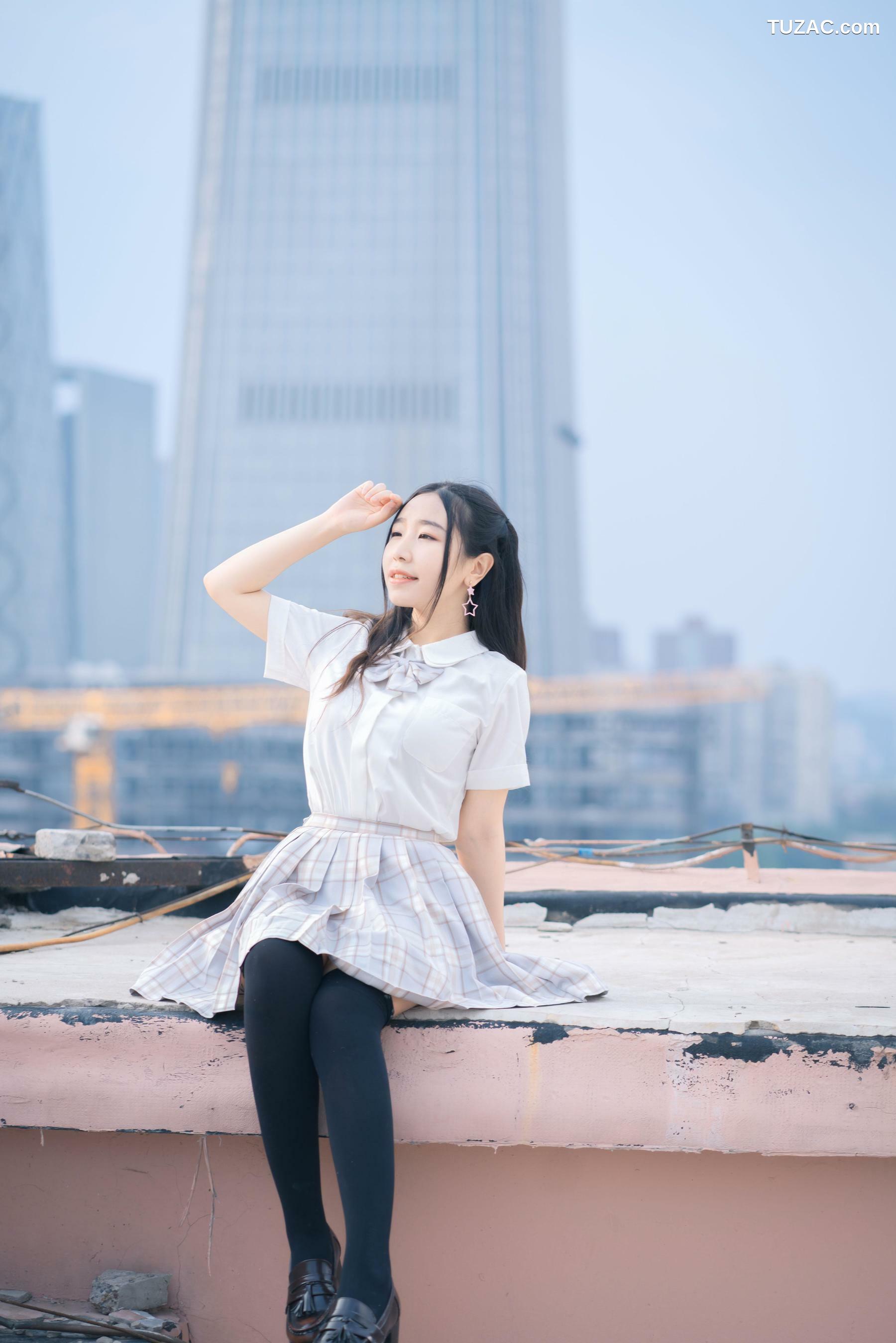 网络美女_ 穆零Mu0 - 天台jk[21P]