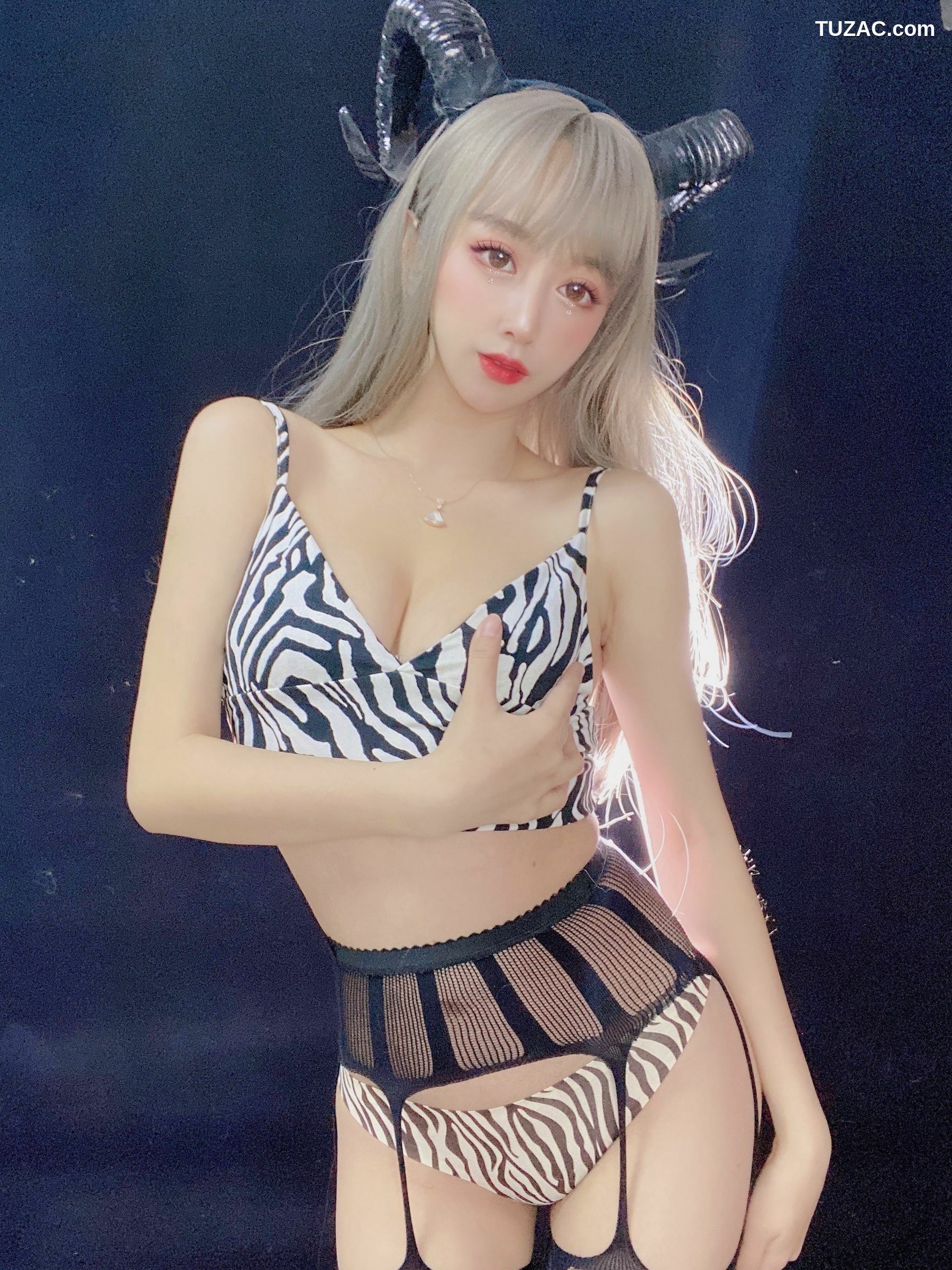 网络美女_ 米线线sama - 魅魔 写真套图[38P]