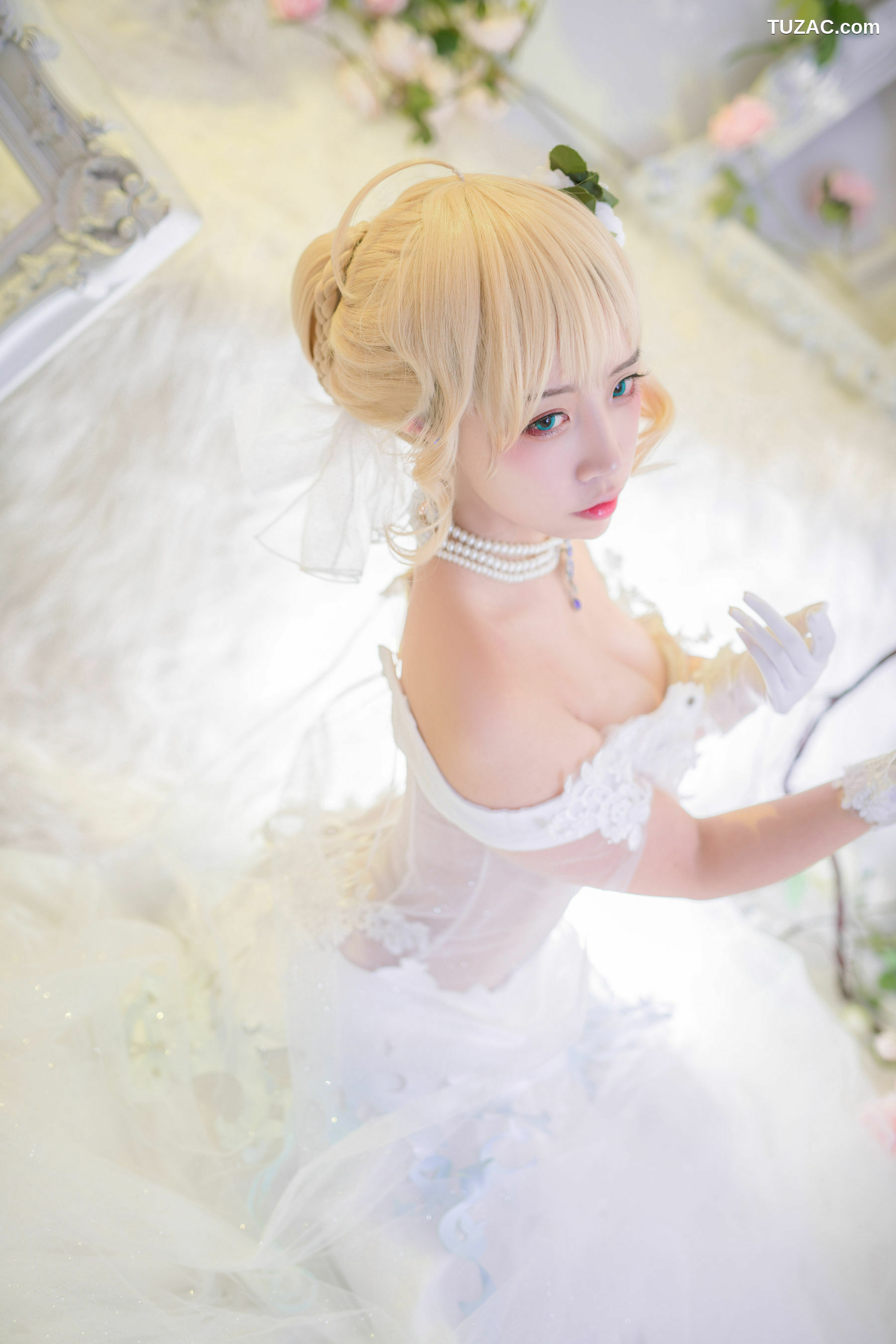 网络美女_Coser二佐Nisa 《花嫁》 写真集