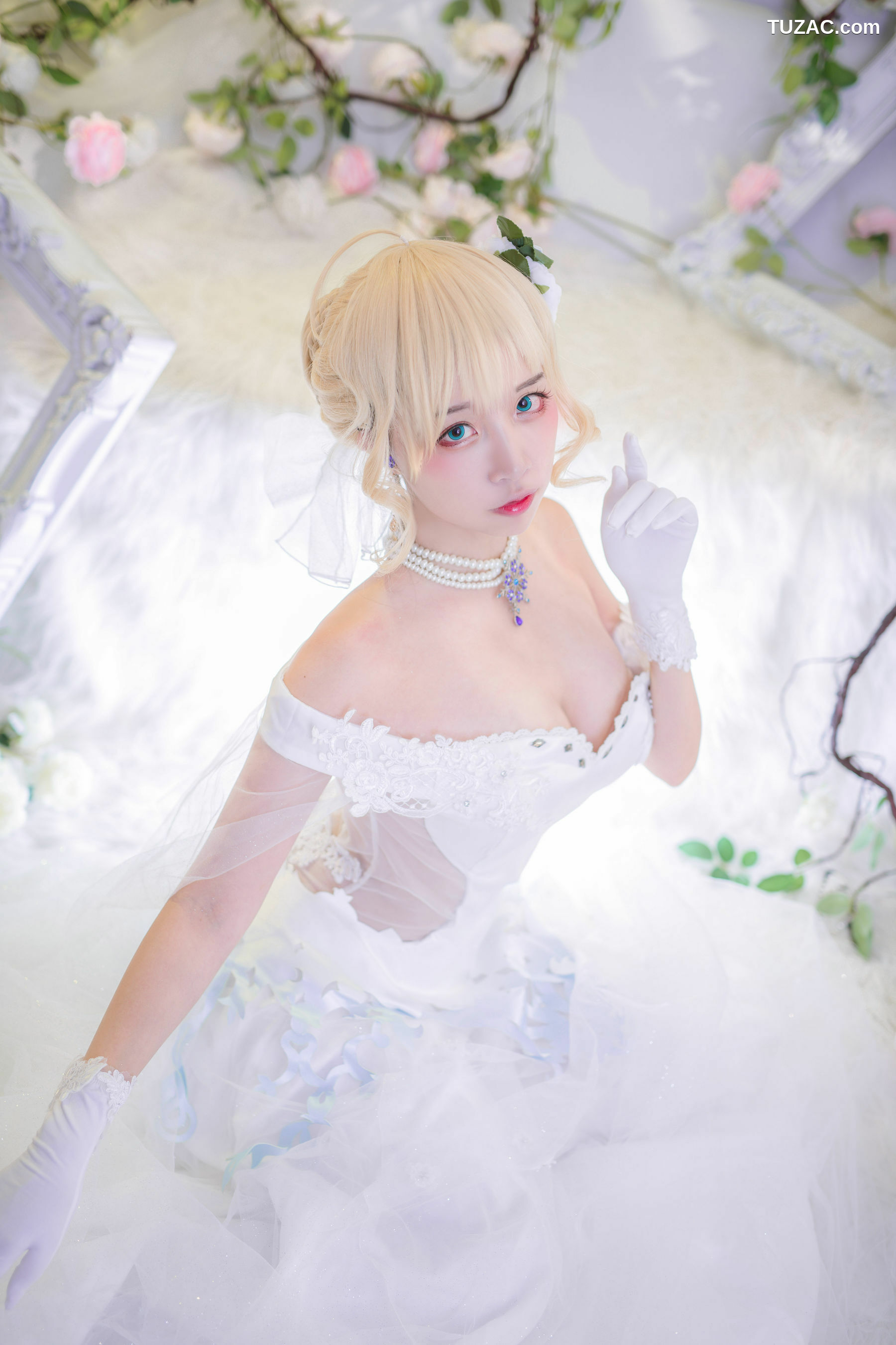 网络美女_Coser二佐Nisa 《花嫁》 写真集