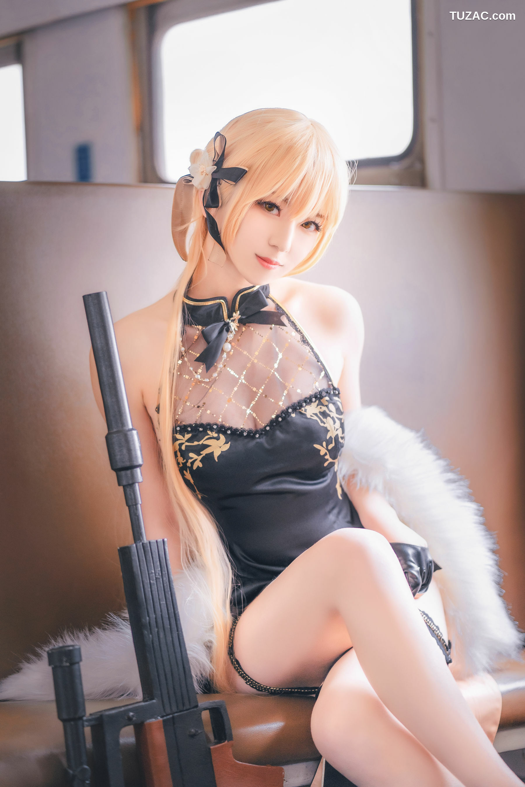 网络美女_Coser弥音音ww 《紫雨心》 写真集