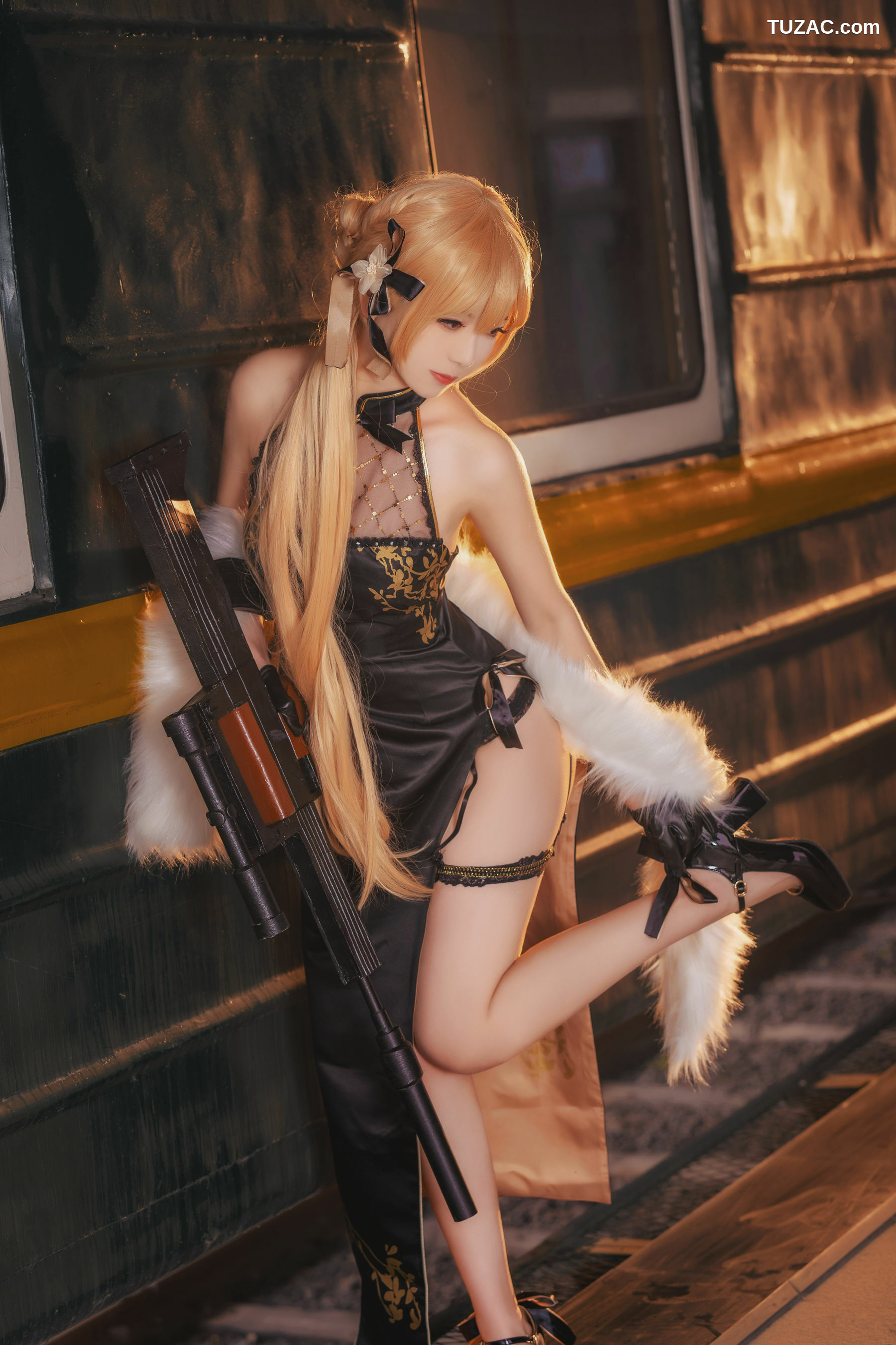网络美女_Coser弥音音ww 《紫雨心》 写真集