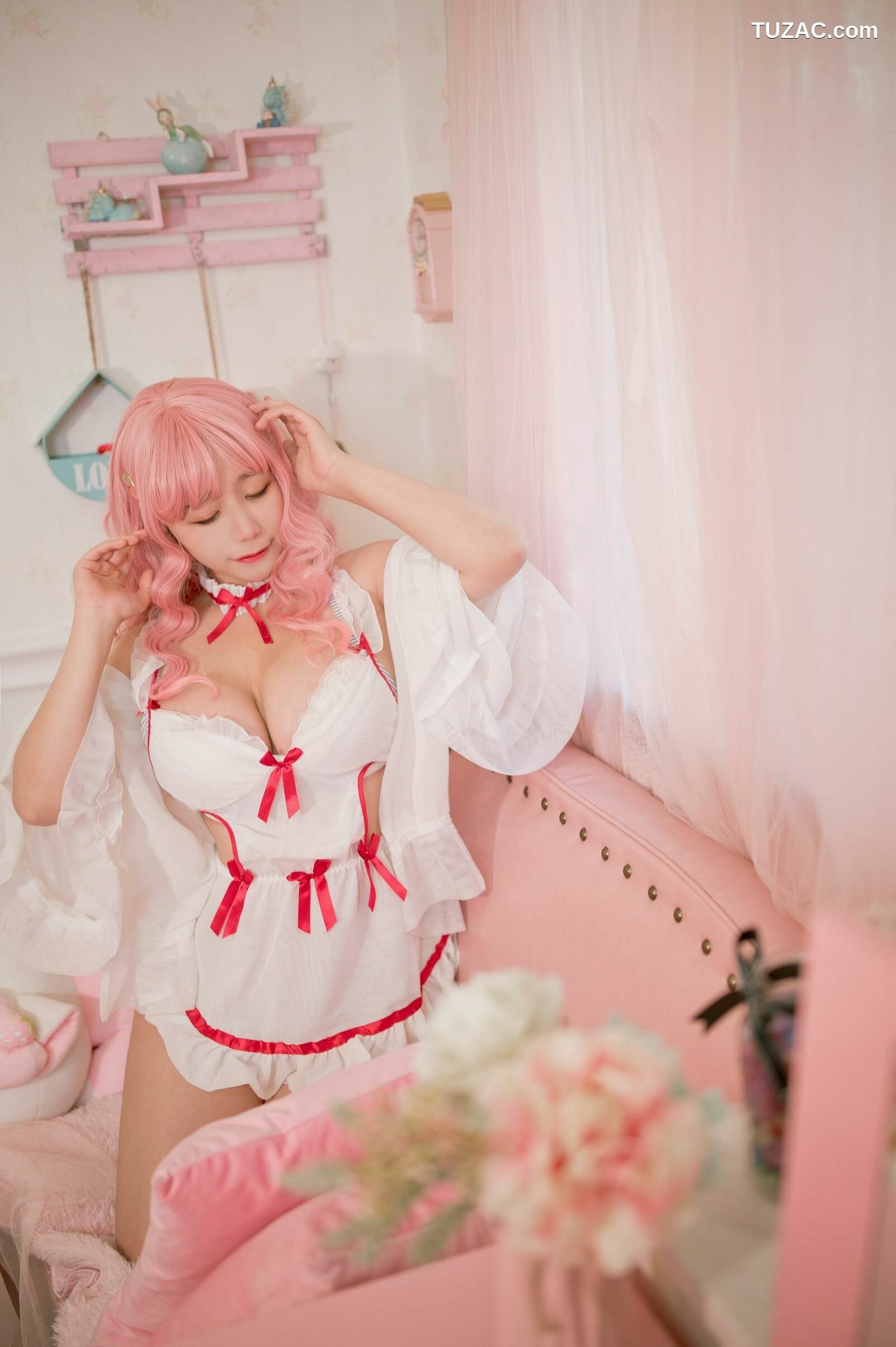 网络美女_动漫博主穆零Mu0 - 女仆 写真套图