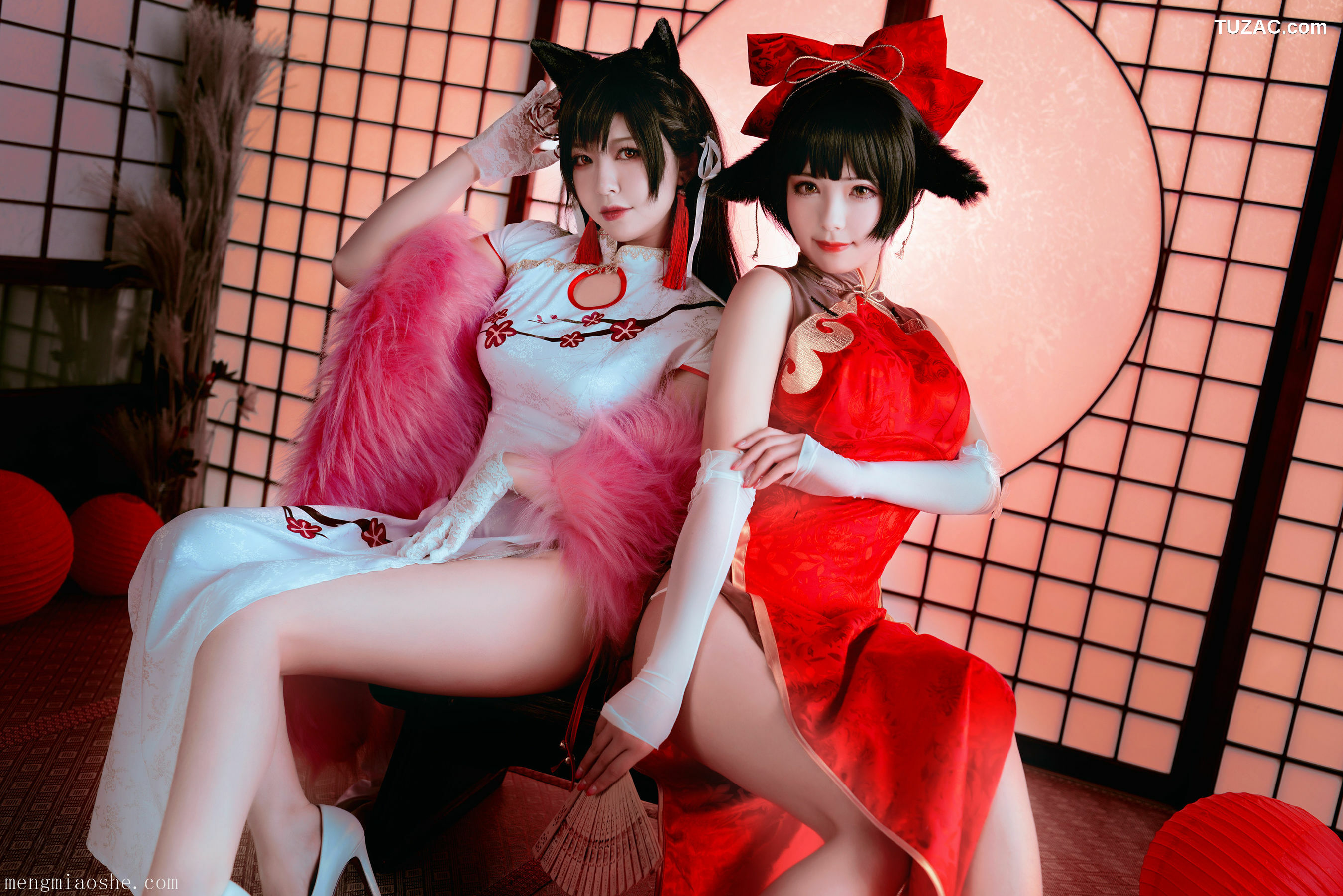 网络美女_半半子&amp;婉Yue 《碧蓝航线》 写真集