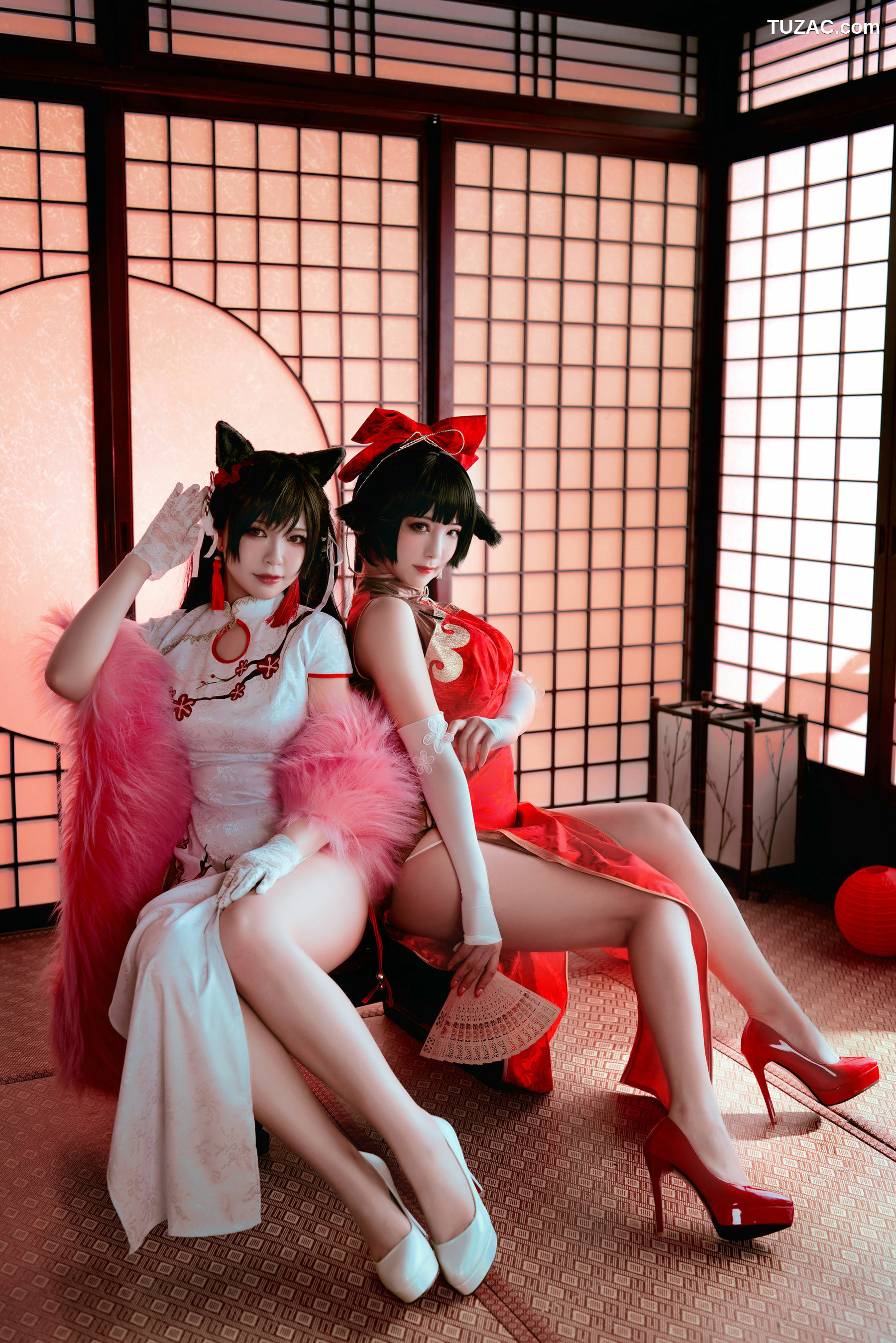 网络美女_半半子&amp;婉Yue 《碧蓝航线》 写真集