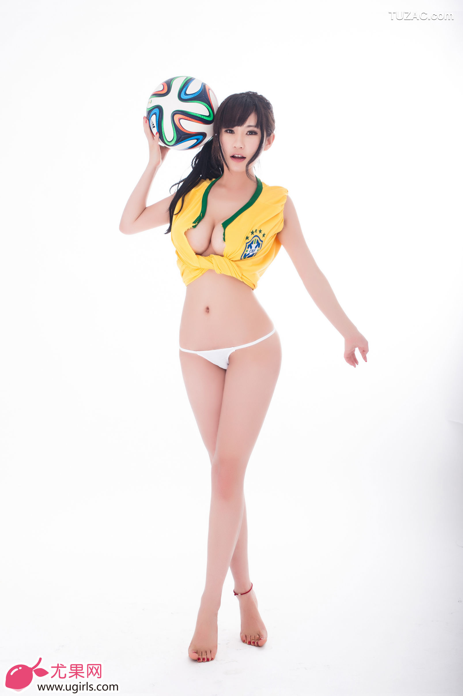 UGirls尤果网-T001-苏可可-纯小希-赵雪《2014世界杯足球宝贝特刊》-2014.06.17
