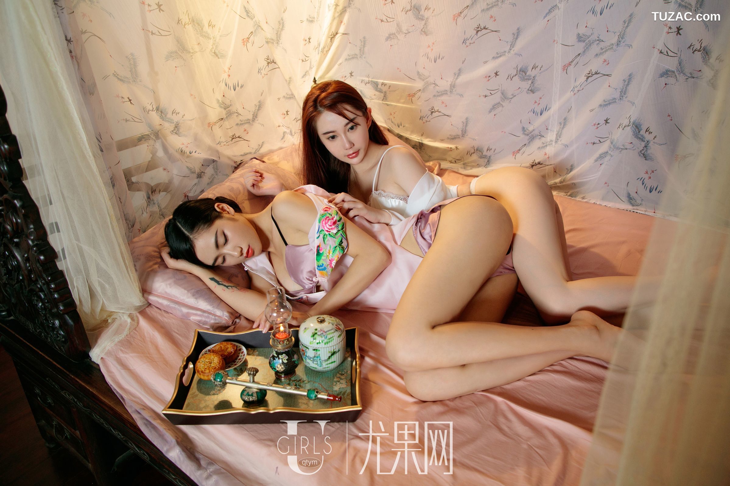 UGirls尤果网-T037-苏小曼-方子萱《白月光》-2018.09.24