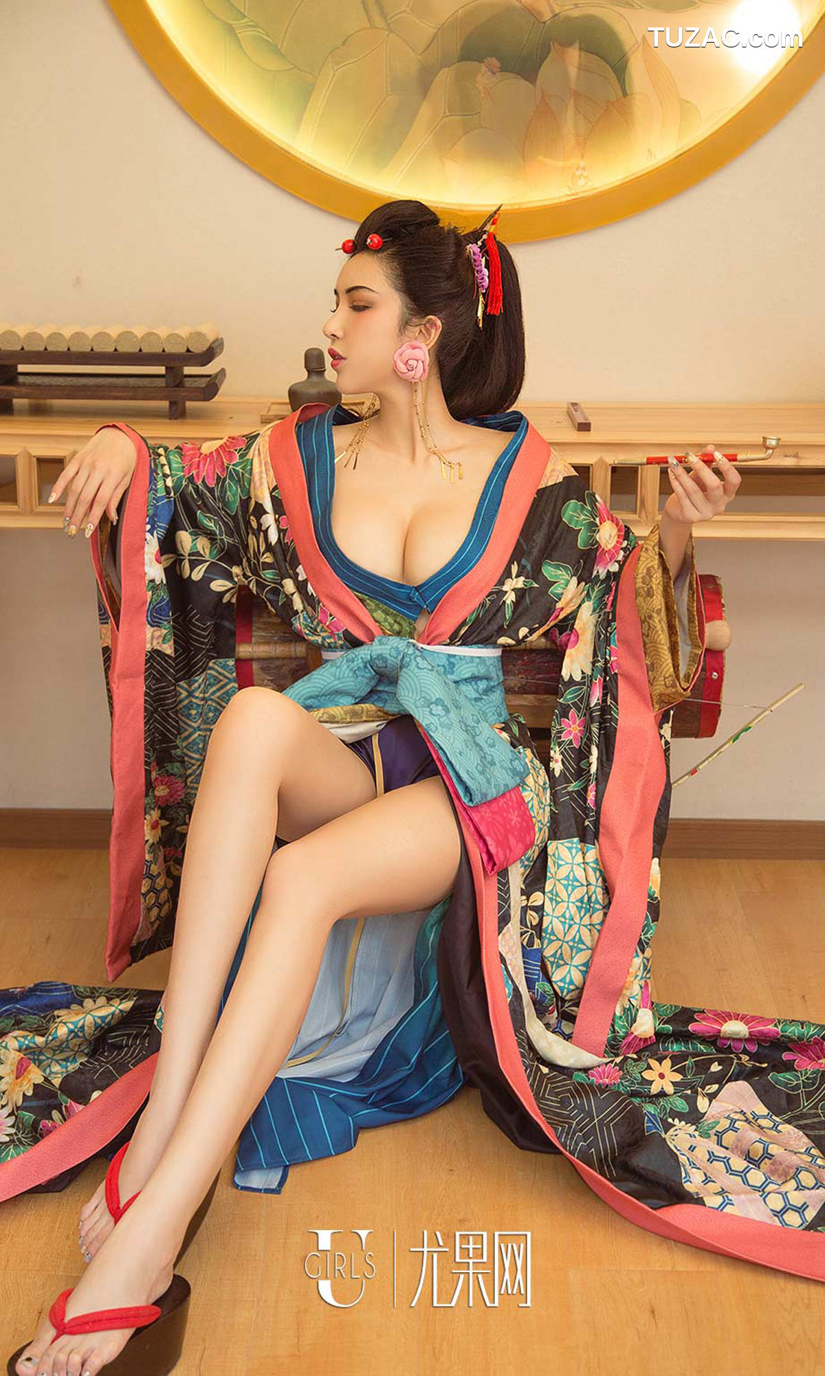 UGirlsApp尤果圈爱尤物-1170-陈果果-孟十朵-球球-《艺伎回忆录》