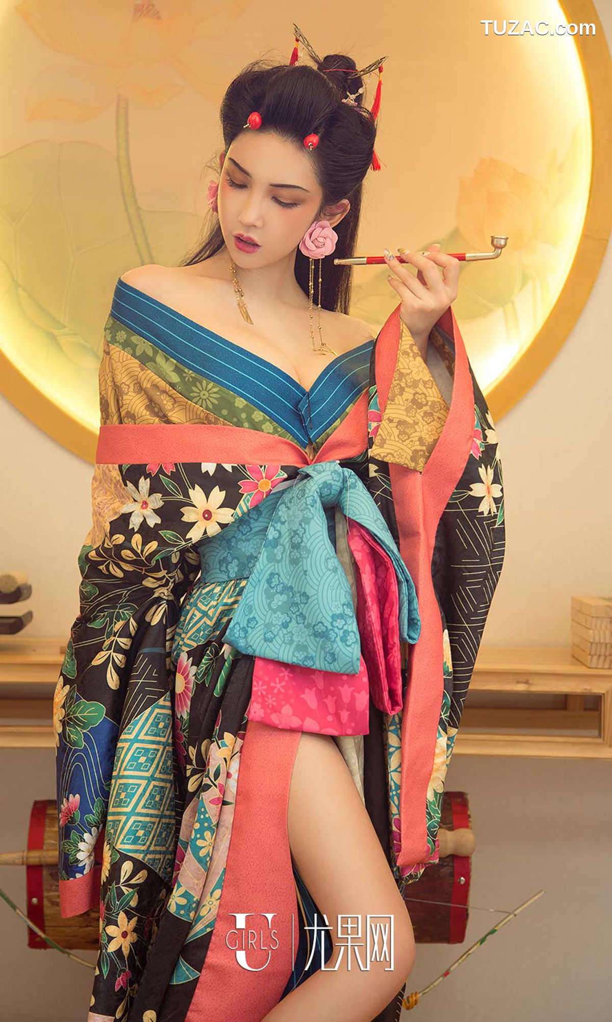 UGirlsApp尤果圈爱尤物-1170-陈果果-孟十朵-球球-《艺伎回忆录》