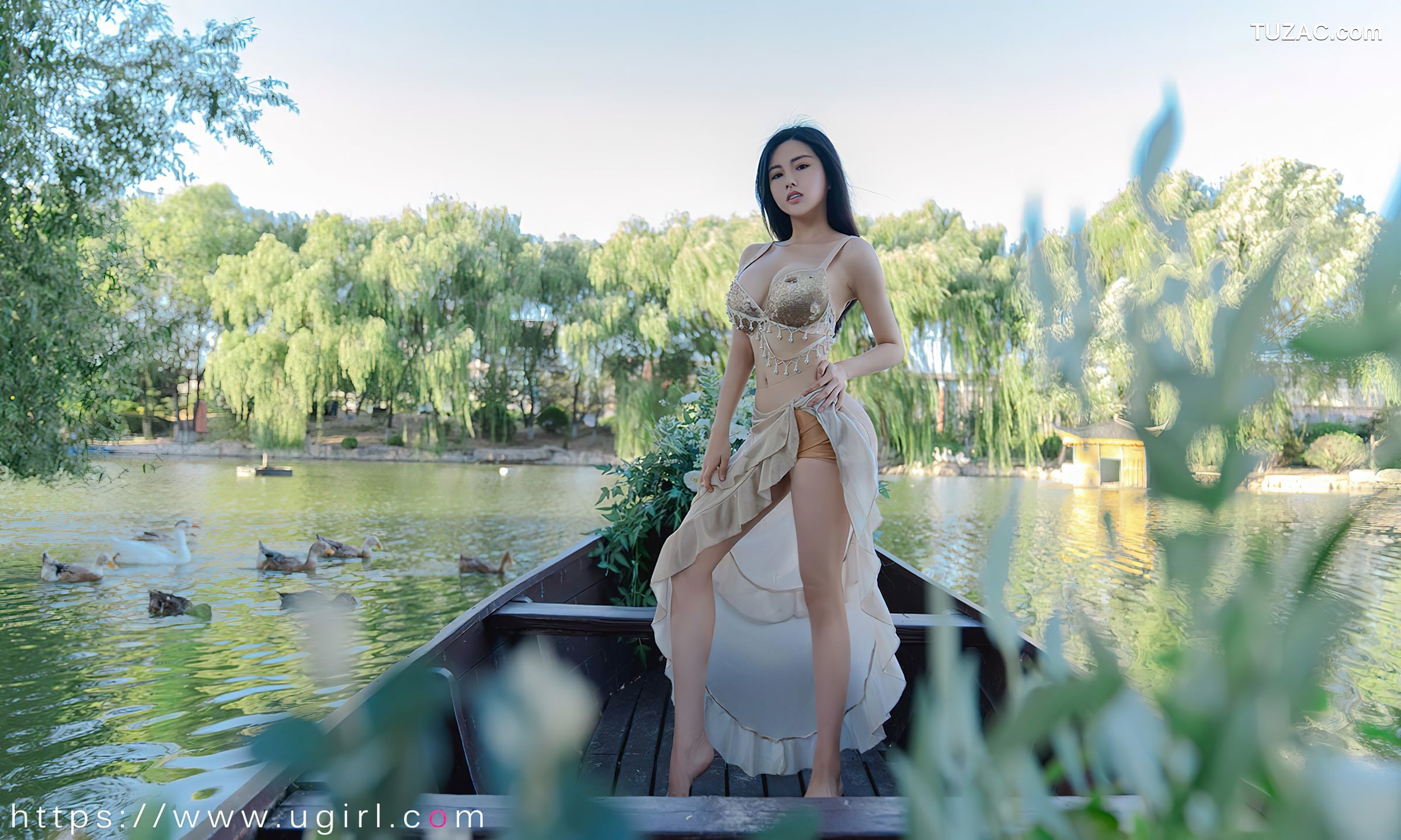 UGirlsApp尤果圈爱尤物-2414-娜露-《执笔春生》