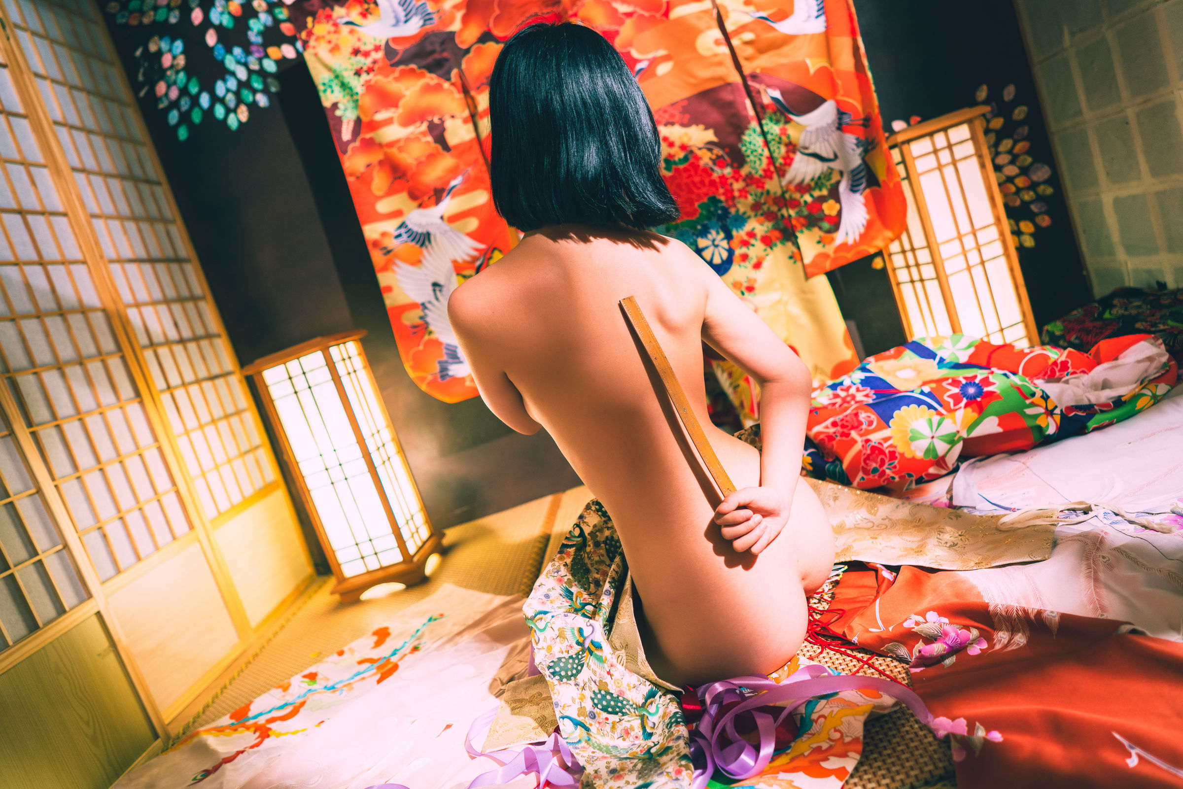 摄影师黄金王《制衣套》 - 未分类人体摄影